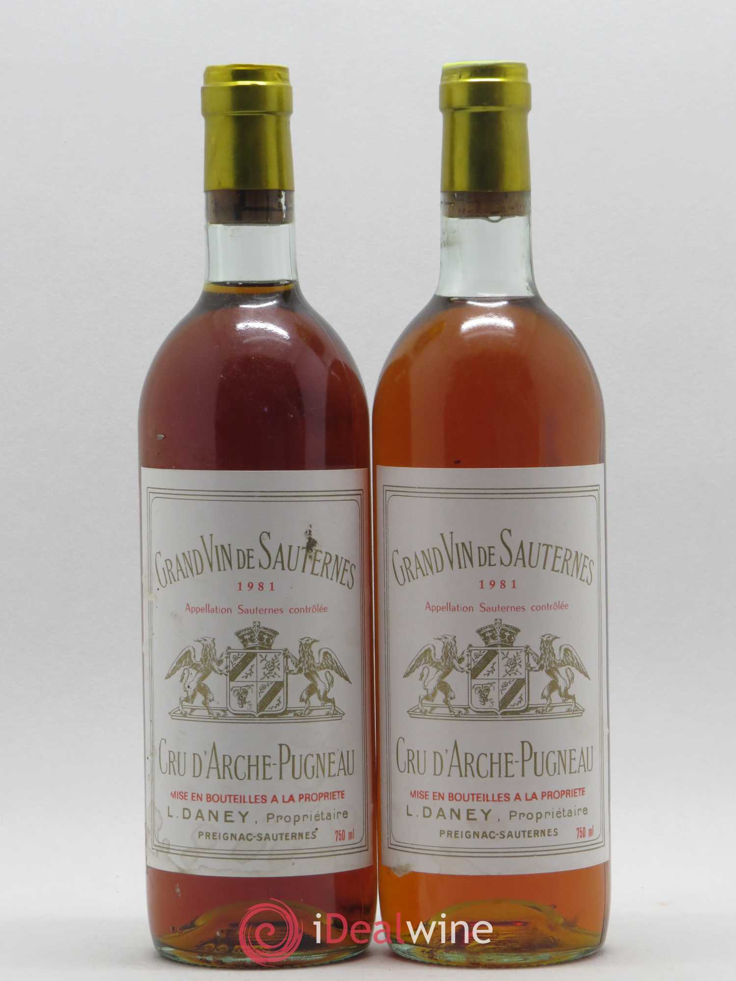 Cru d'Arche-Pugneau 1981 - Lotto di 2 bottiglie - 0