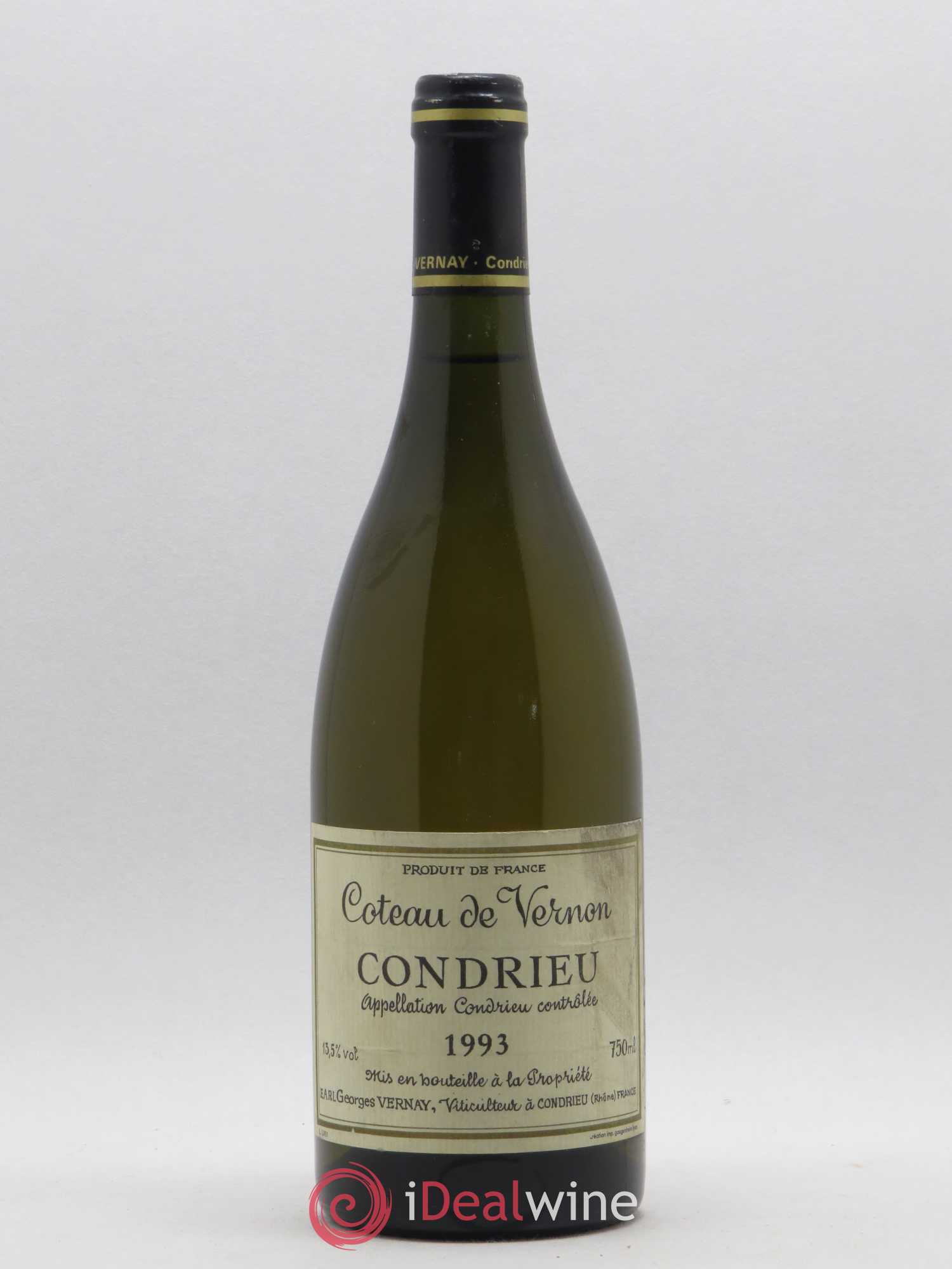 Condrieu Coteau de Vernon Georges Vernay 1993 - Posten von 1 Flasche - 0