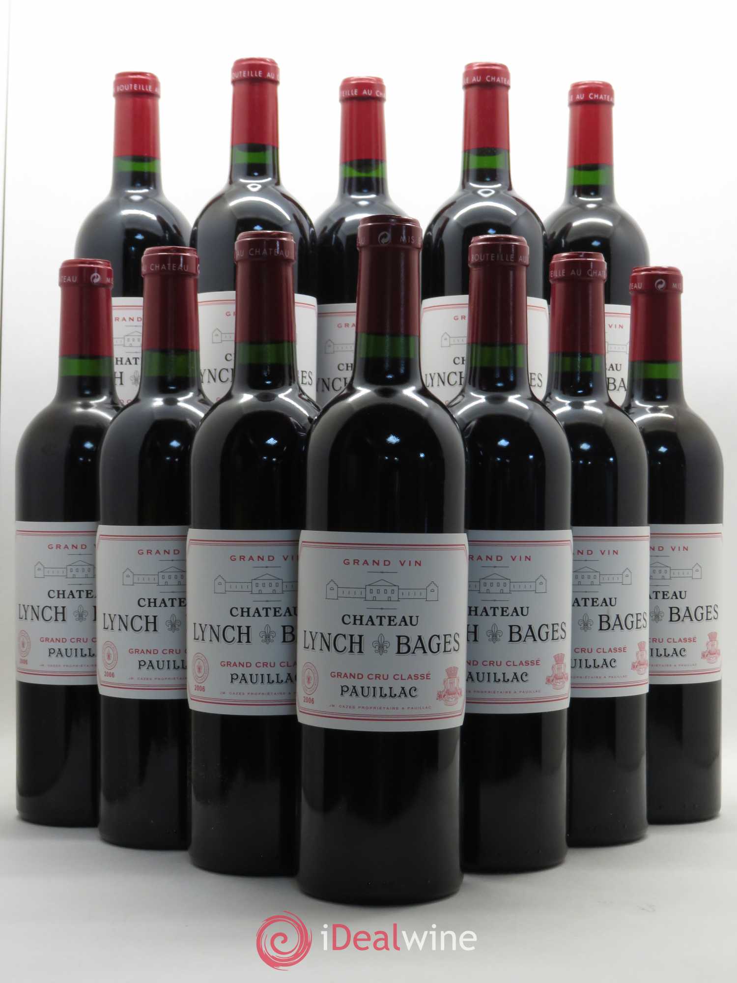 Château Lynch Bages 5ème Grand Cru Classé 2006 - Lot de 12 bouteilles - 0
