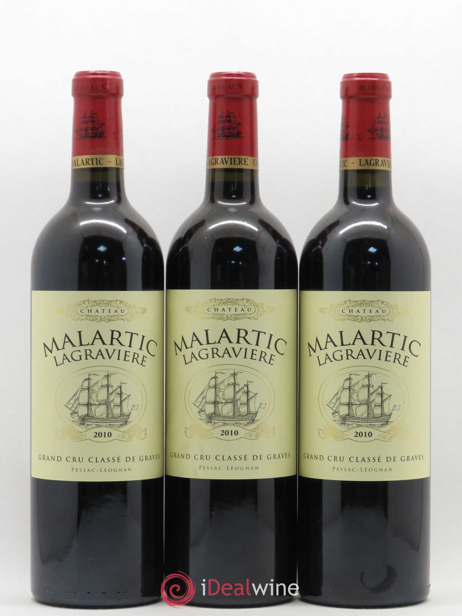 Château Malartic-Lagravière Cru Classé de Graves 2010 - Lot de 12 bouteilles - 2