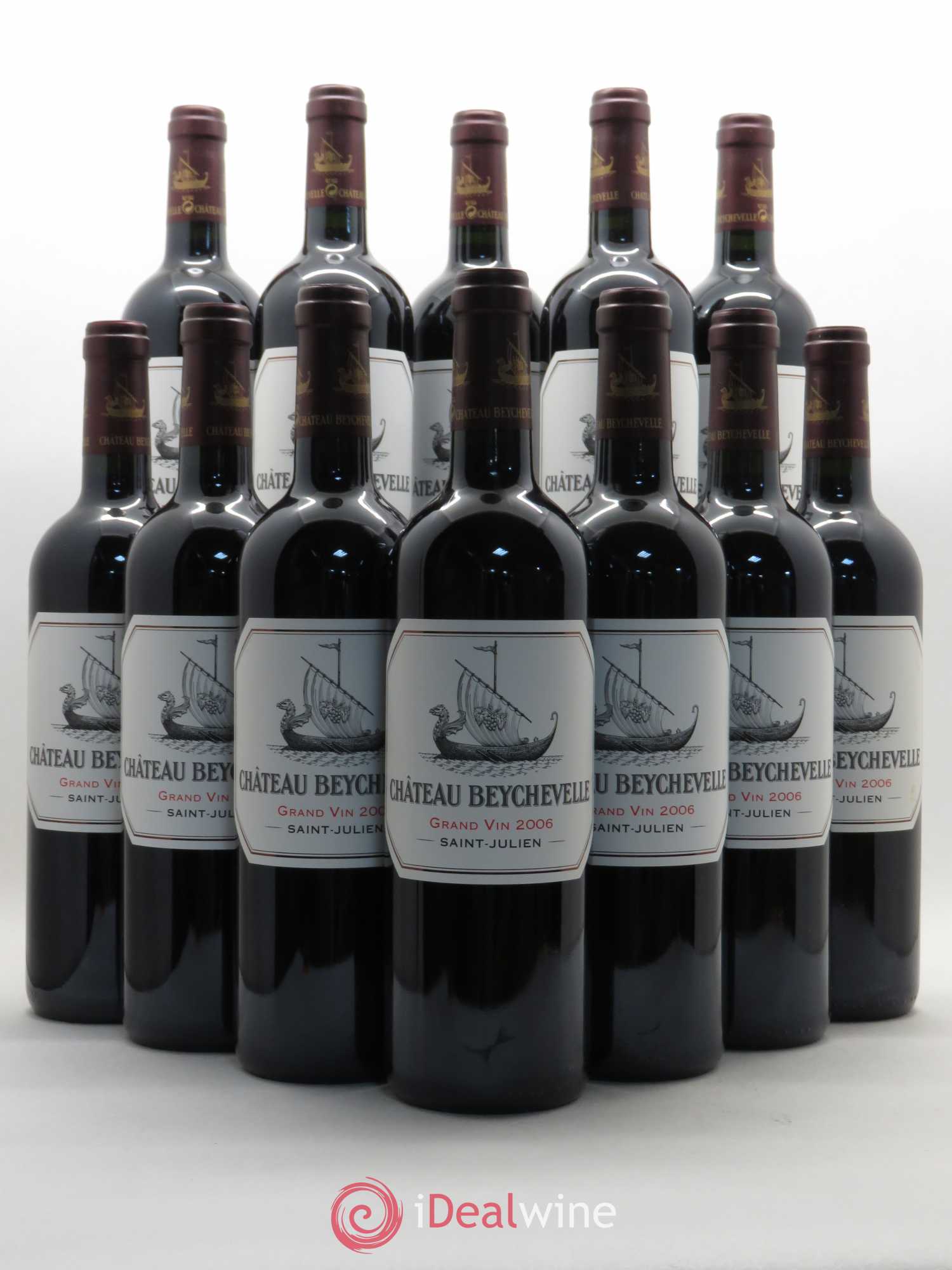 Château Beychevelle 4ème Grand Cru Classé 2006 - Lot de 12 bouteilles - 0