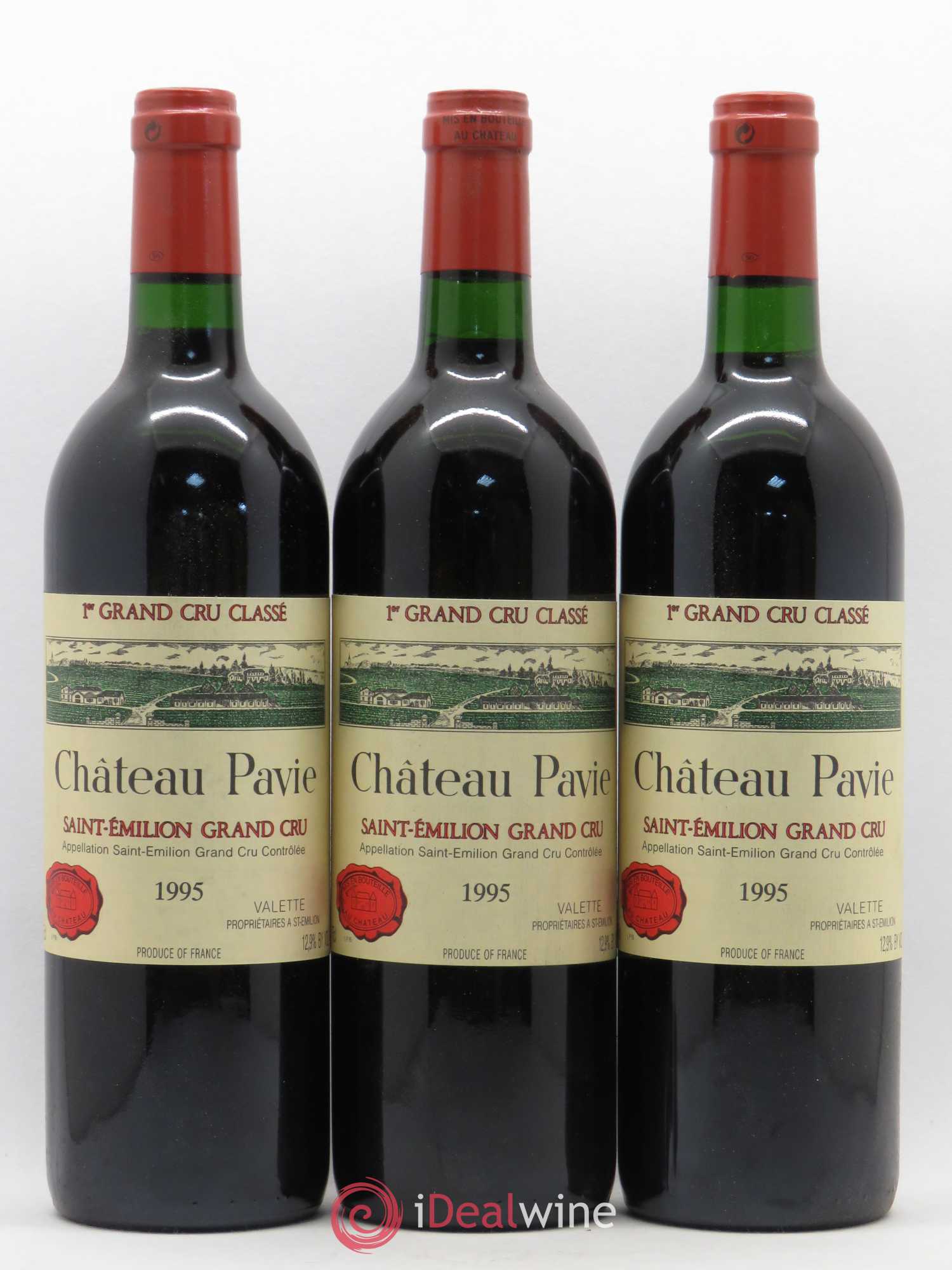 Château Pavie 1er Grand Cru Classé A 1995 - Lot de 12 bouteilles - 2