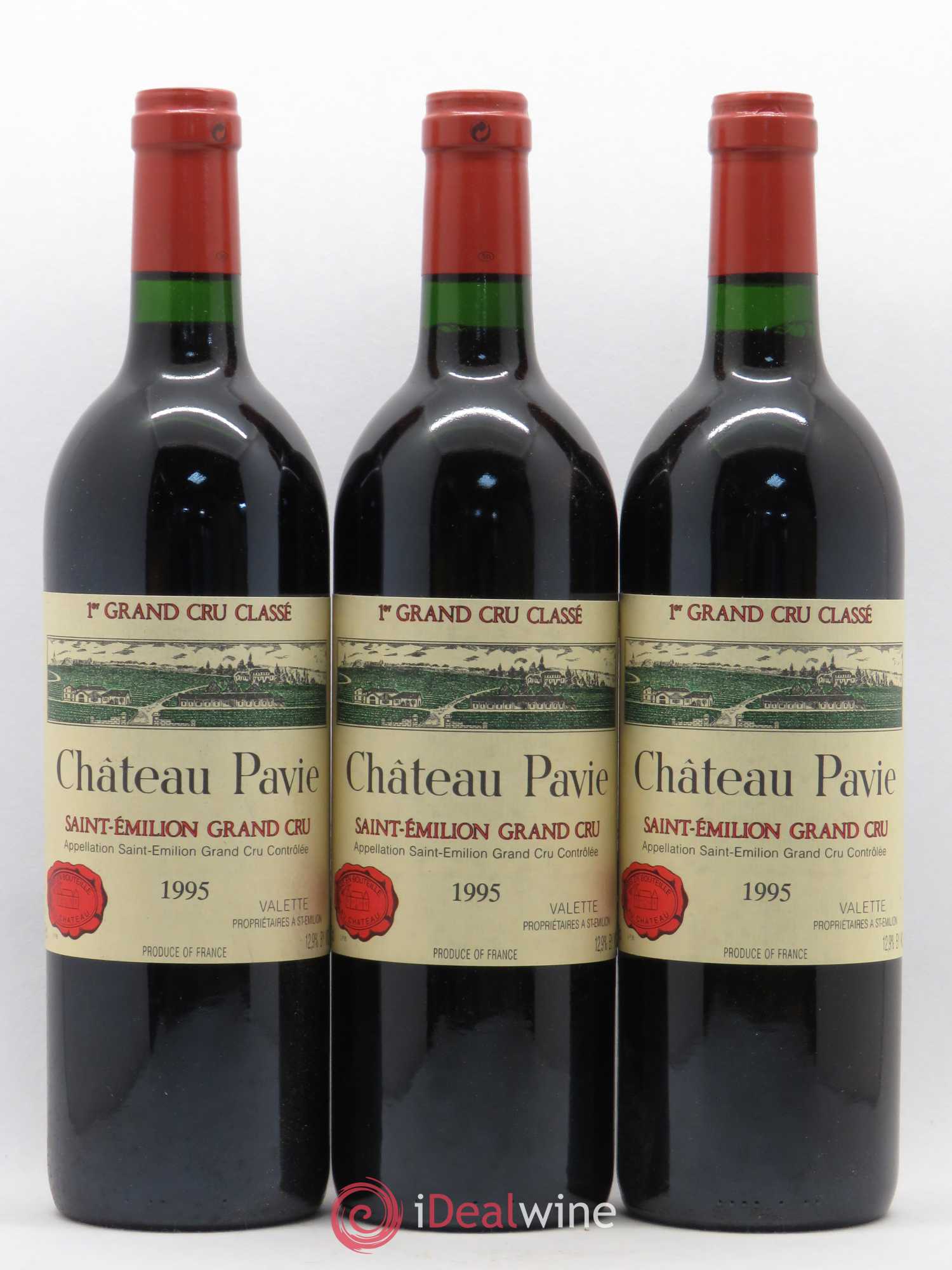Château Pavie 1er Grand Cru Classé A 1995 - Lot de 12 bouteilles - 3