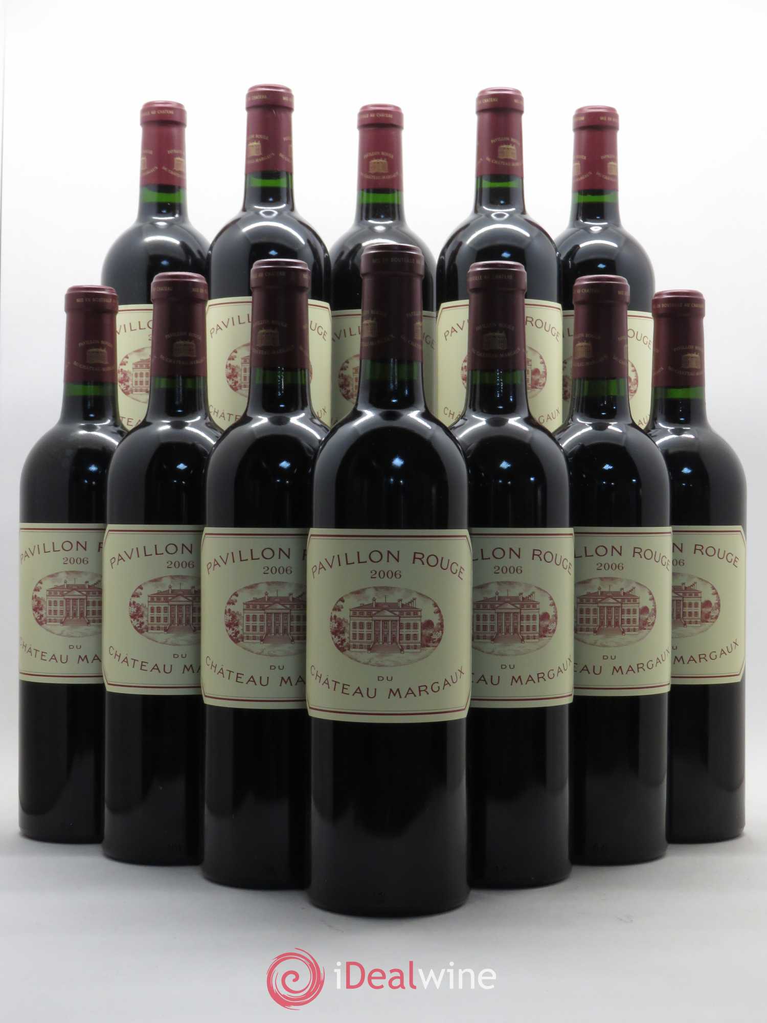 Pavillon Rouge du Château Margaux Second Vin 2006 - Lot de 12 bouteilles - 0