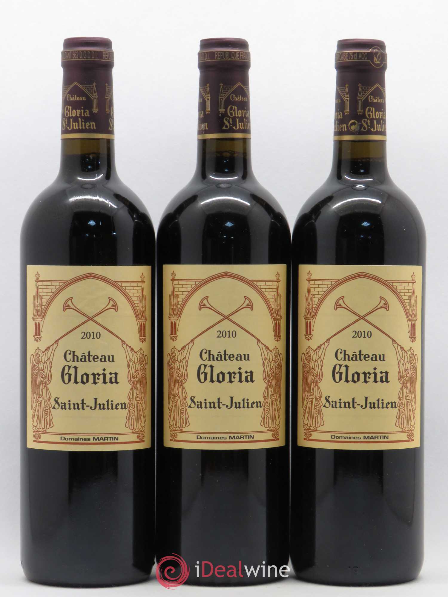 Château Gloria 2010 - Lot de 12 bouteilles - 1