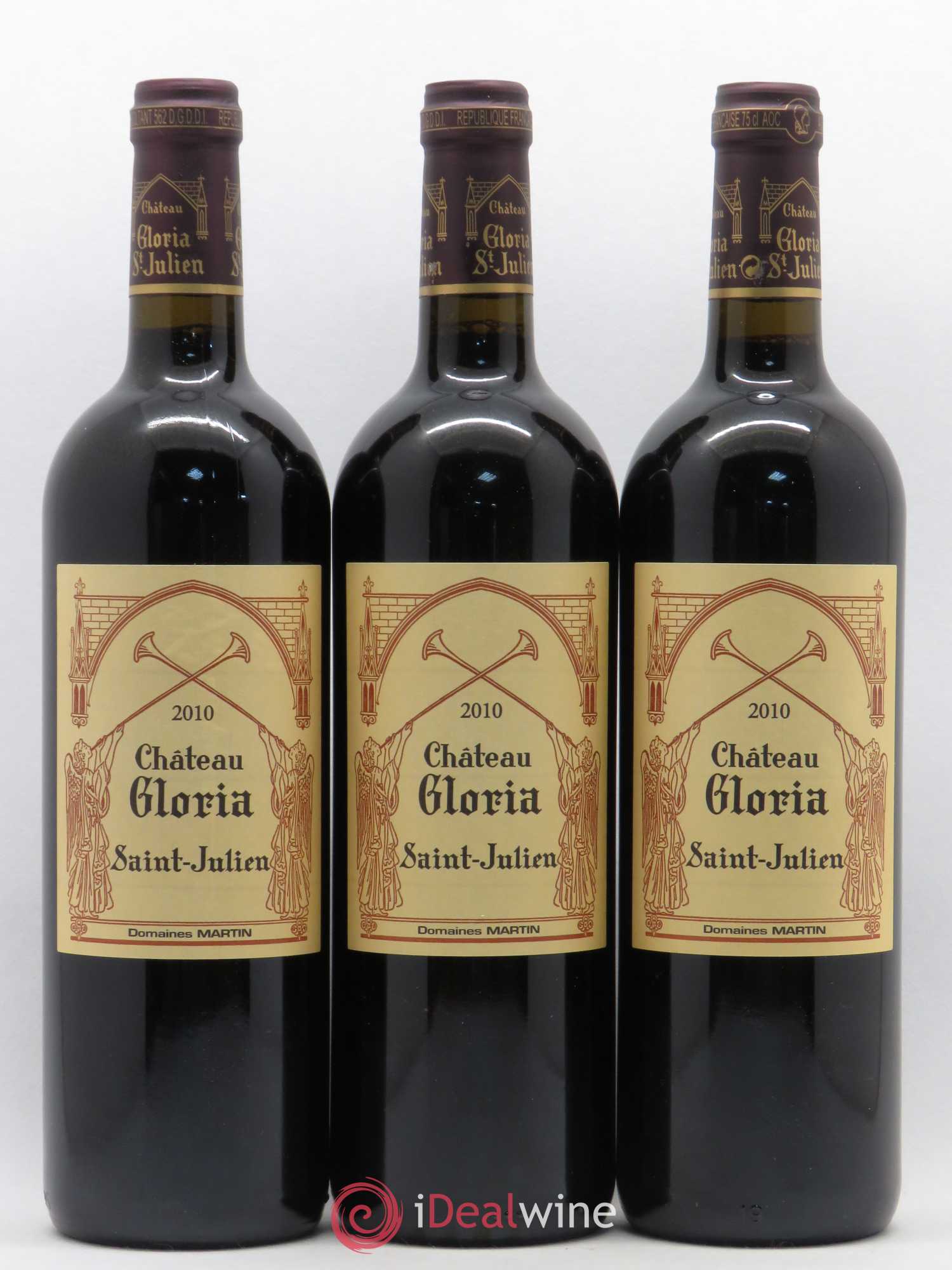 Château Gloria 2010 - Lot de 12 bouteilles - 2