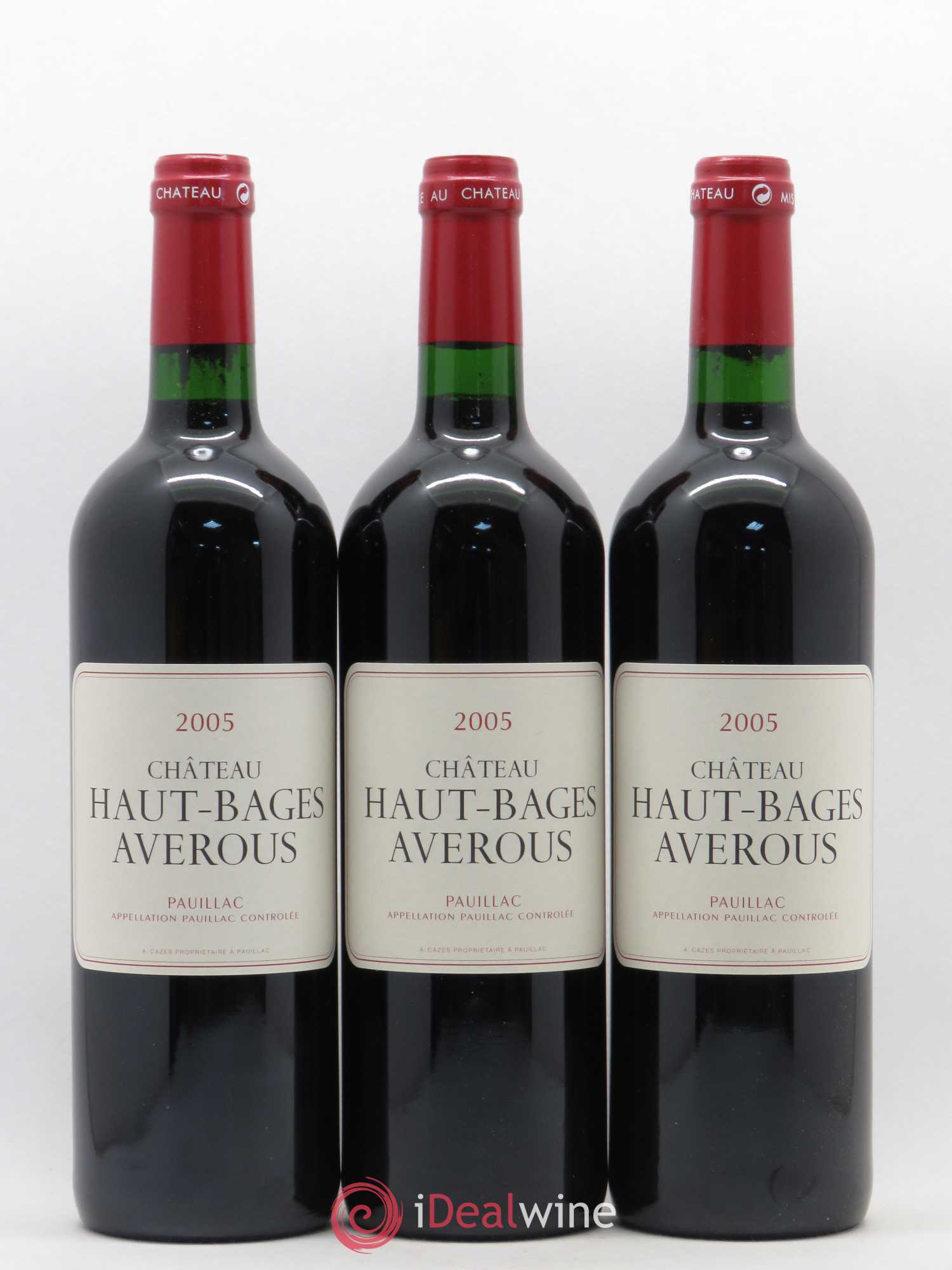 Château Haut Bages Averous Cru Bourgeois 2005 - Lot de 12 bouteilles - 2