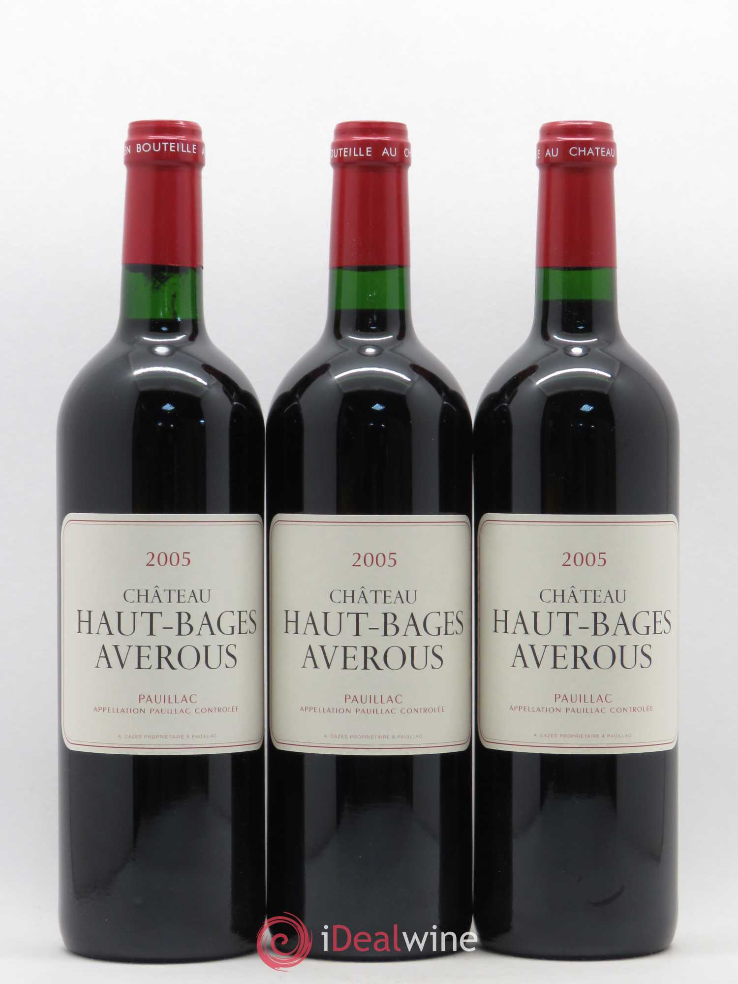 Château Haut Bages Averous Cru Bourgeois 2005 - Lot de 12 bouteilles - 3