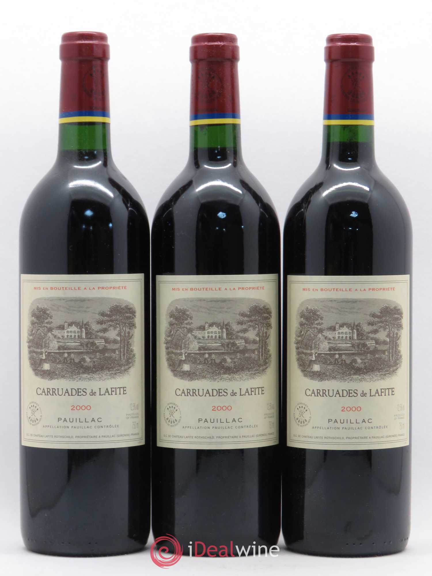 Carruades de Lafite Rothschild Second Vin 2000 - Lot de 12 bouteilles - 2
