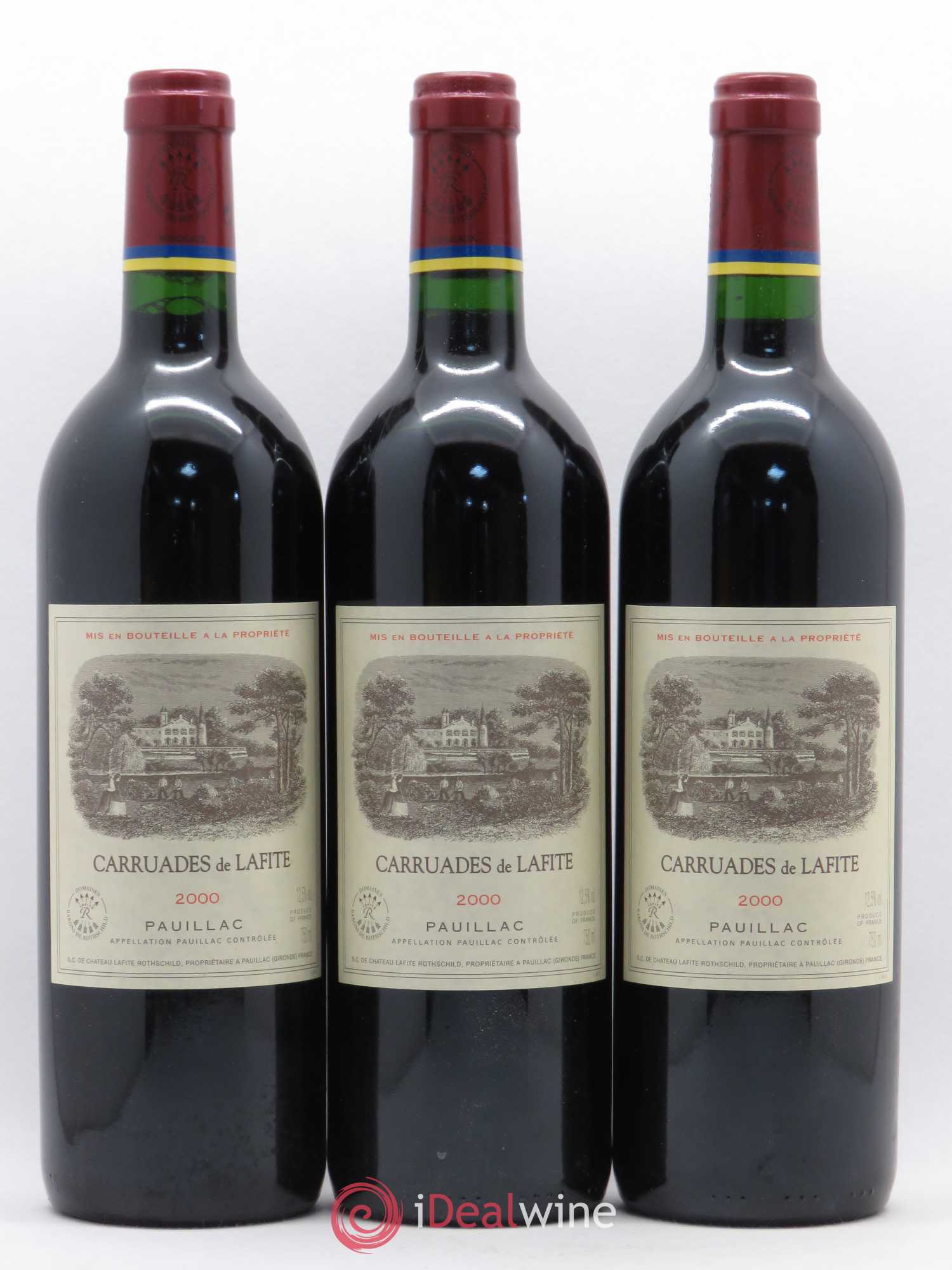 Carruades de Lafite Rothschild Second Vin 2000 - Lot de 12 bouteilles - 4