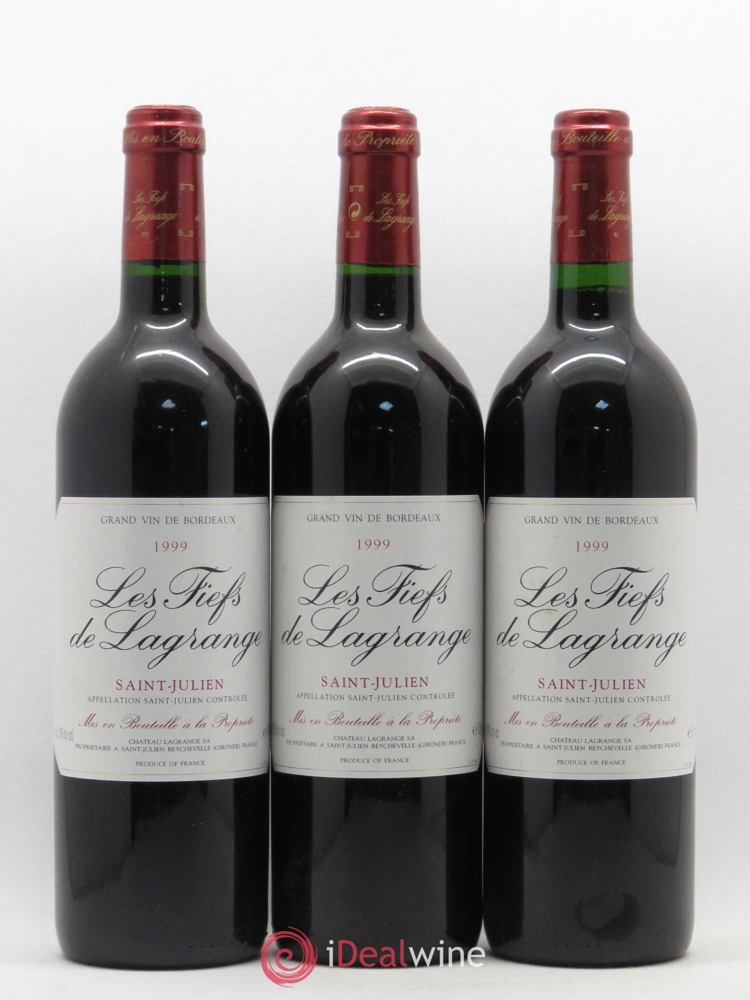 Les Fiefs de Lagrange Second Vin 1999 - Lot de 12 bouteilles - 1