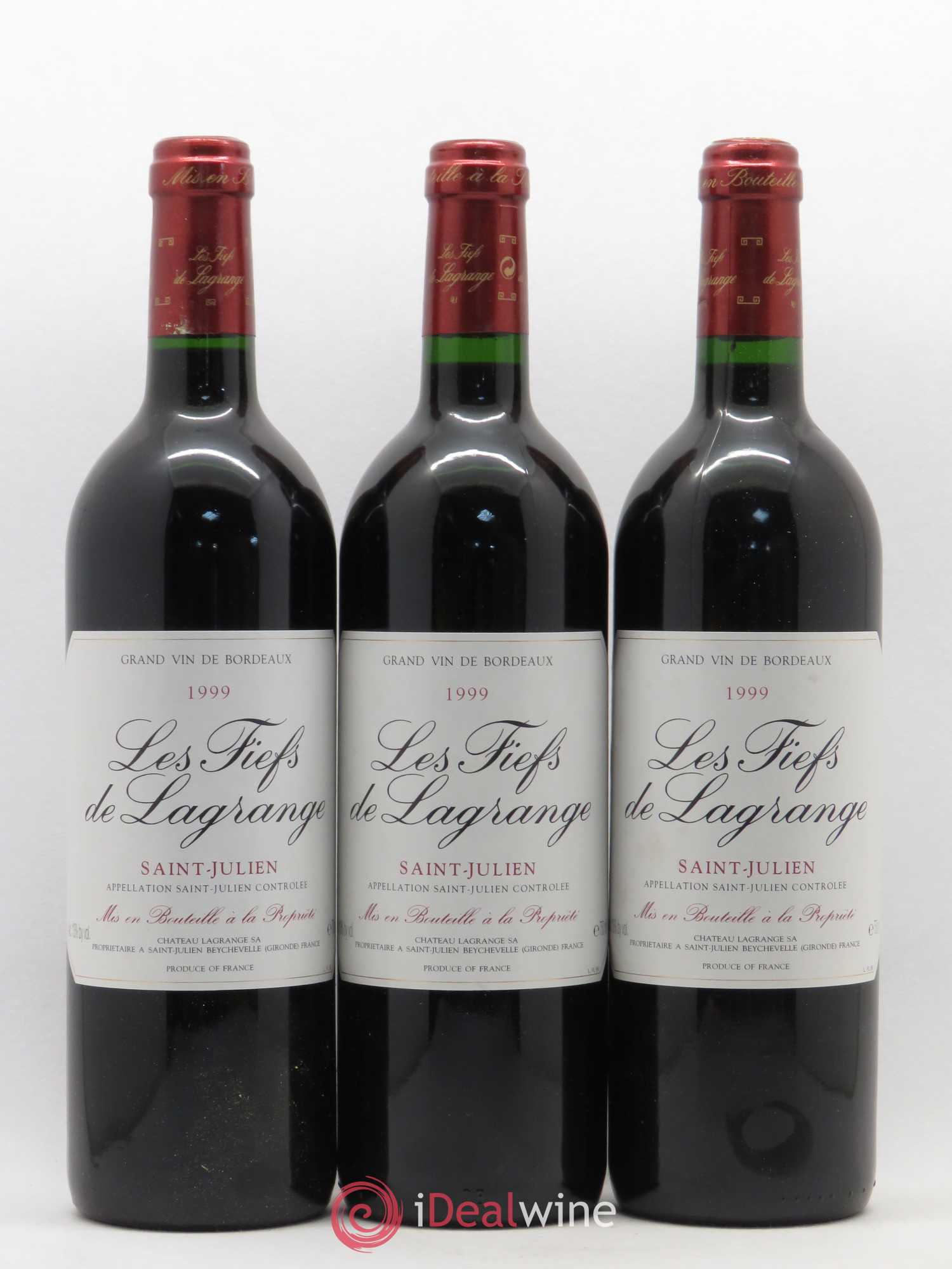 Les Fiefs de Lagrange Second Vin 1999 - Lot de 12 bouteilles - 3