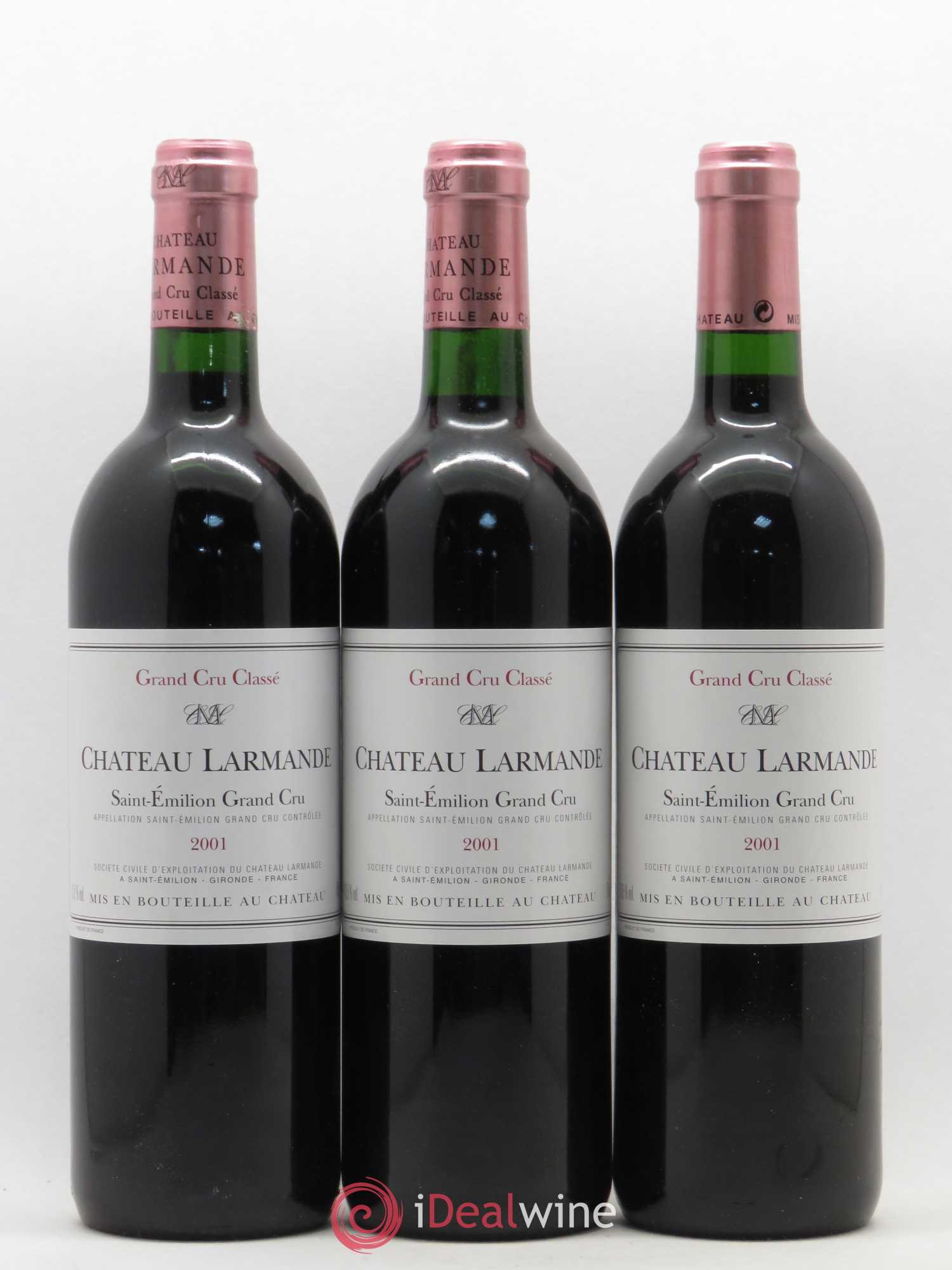 Château Larmande Grand Cru Classé 2001 - Lot de 12 bouteilles - 4