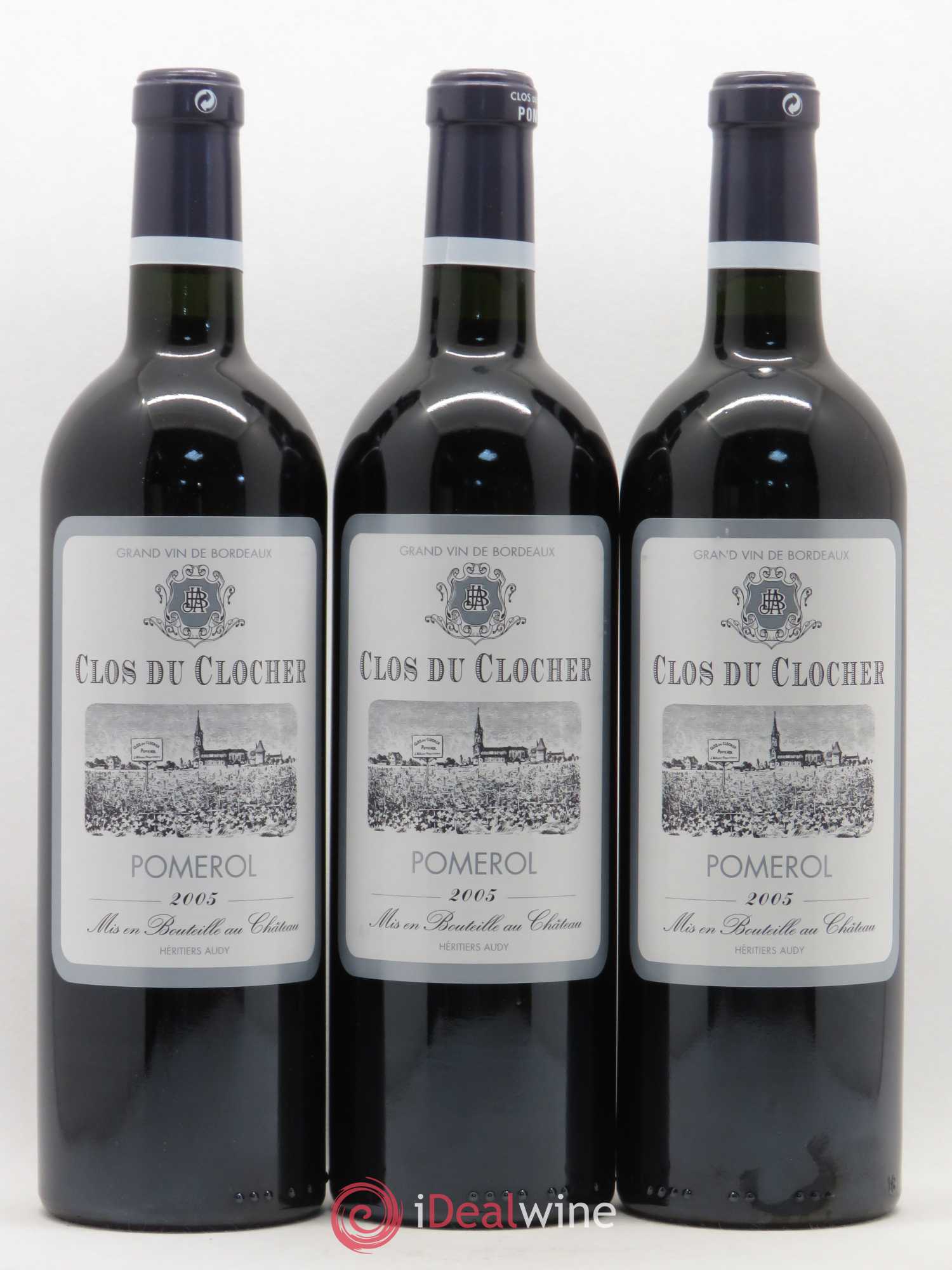Clos du Clocher 2005 - Lot de 12 bouteilles - 1