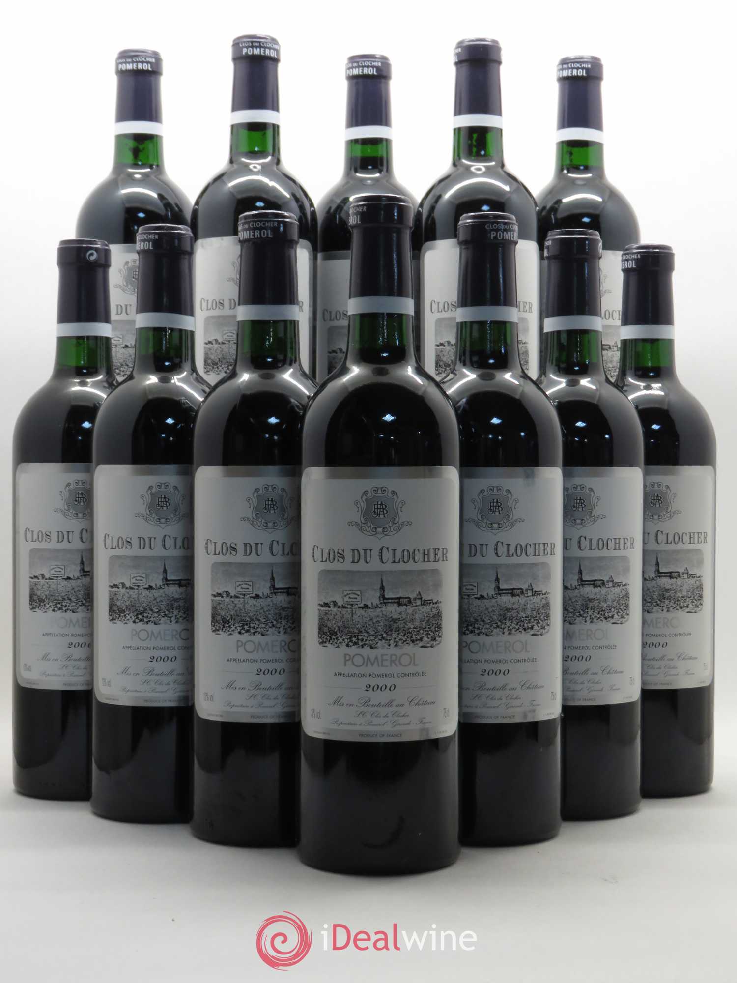 Clos du Clocher 2000 - Posten von 12 Flaschen - 0