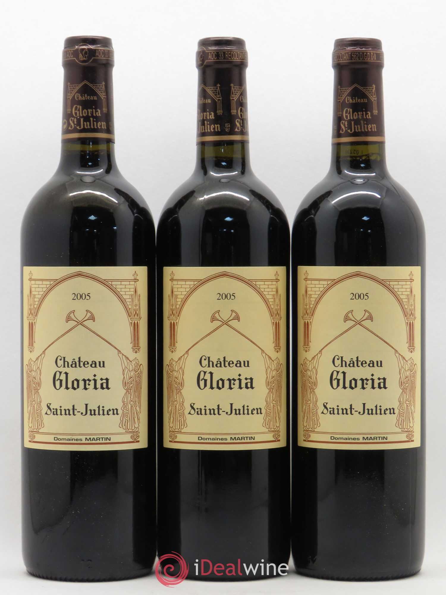 Château Gloria 2005 - Lot de 12 bouteilles - 2
