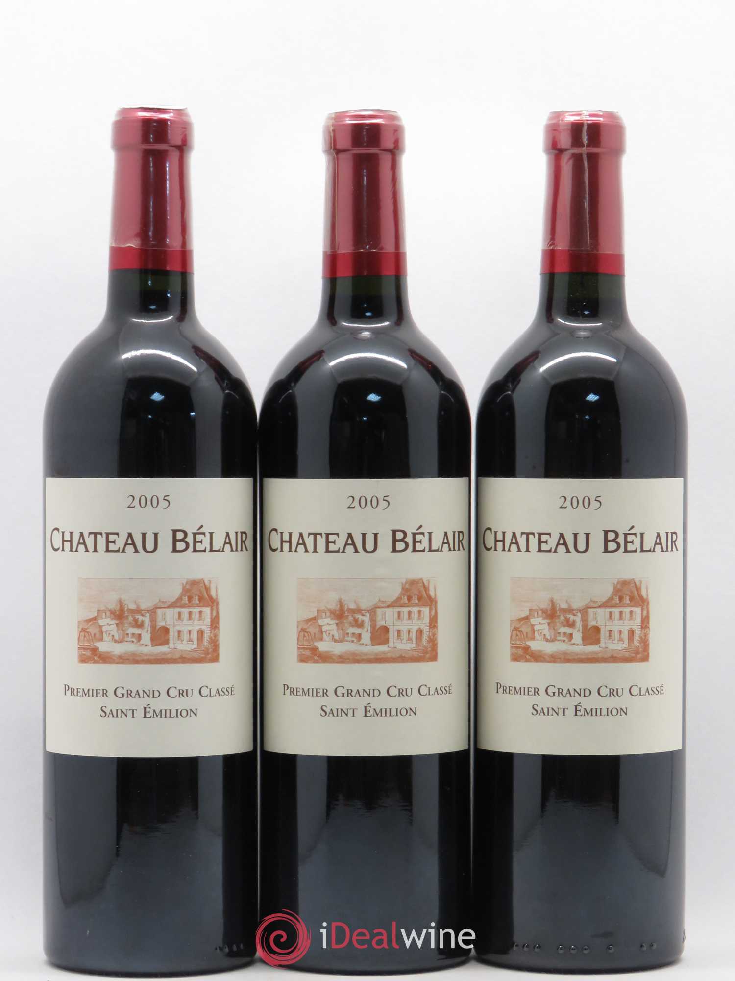 Château Belair (Belair-Monange) 1er Grand Cru Classé B 2005 - Lot de 12 bouteilles - 3