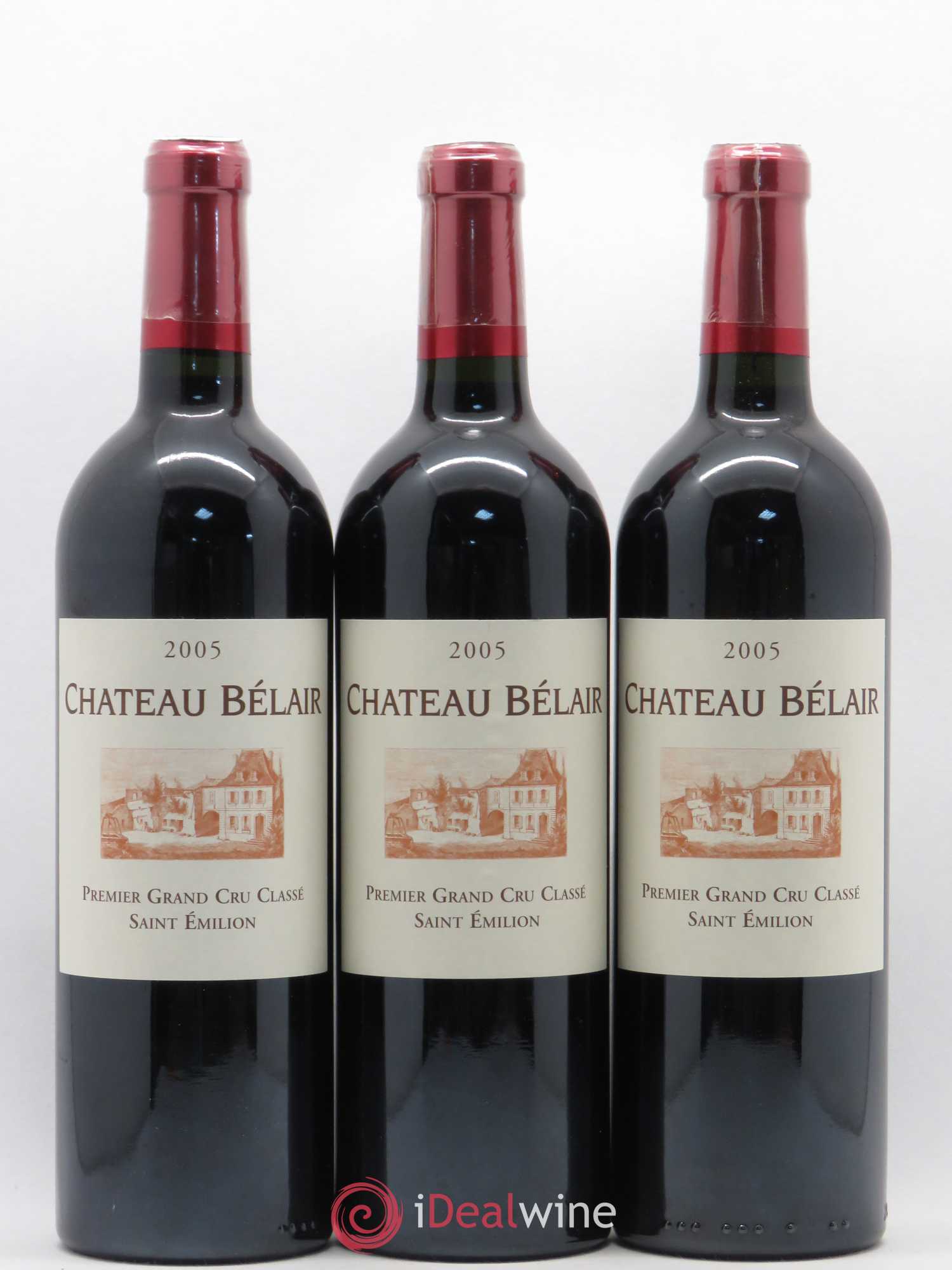 Château Belair (Belair-Monange) 1er Grand Cru Classé B 2005 - Lot de 12 bouteilles - 4