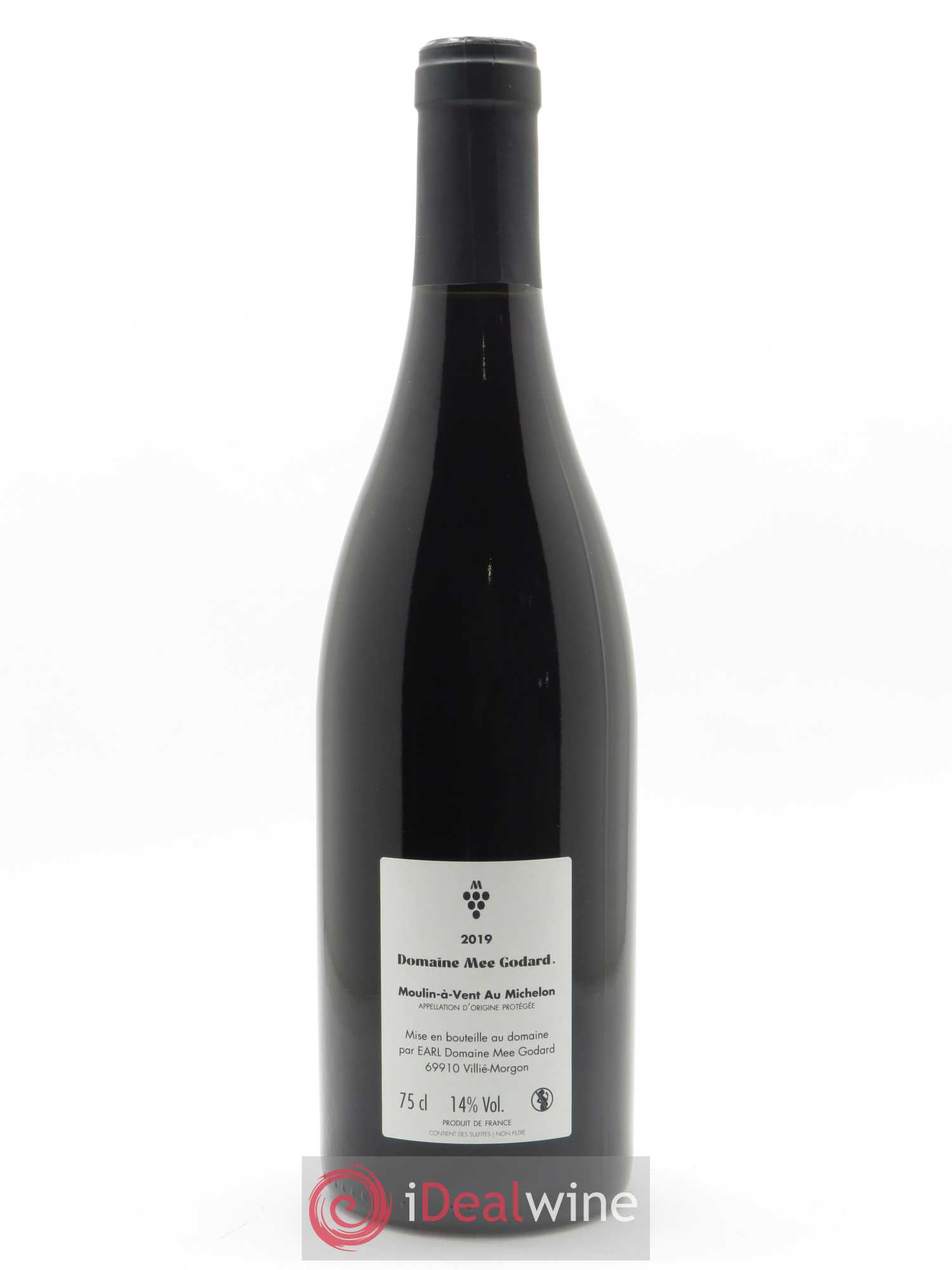 Moulin-à-Vent Au Michelon Mee Godard 2019 - Lot de 1 bouteille - 1