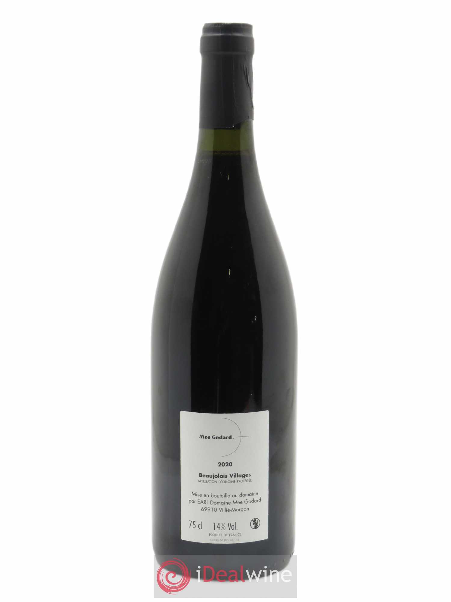 Beaujolais Villages Mee Godard 2020 - Lot de 1 bouteille - 1