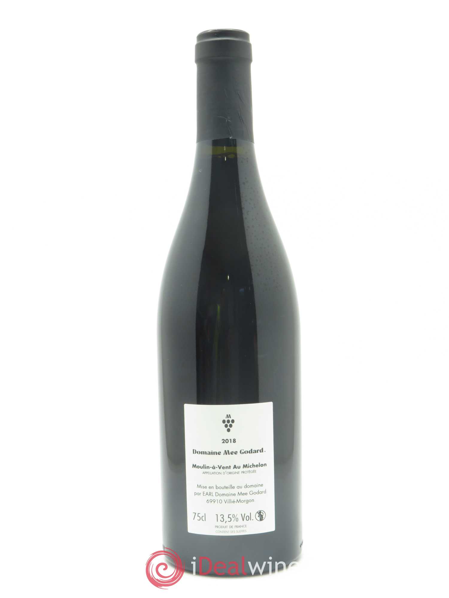 Moulin-à-Vent Au Michelon Mee Godard 2018 - Lot de 1 bouteille - 1