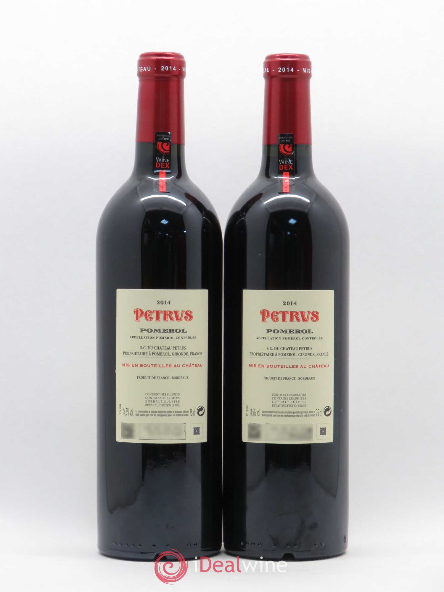 Petrus 2014 - Lot de 2 bouteilles - 1