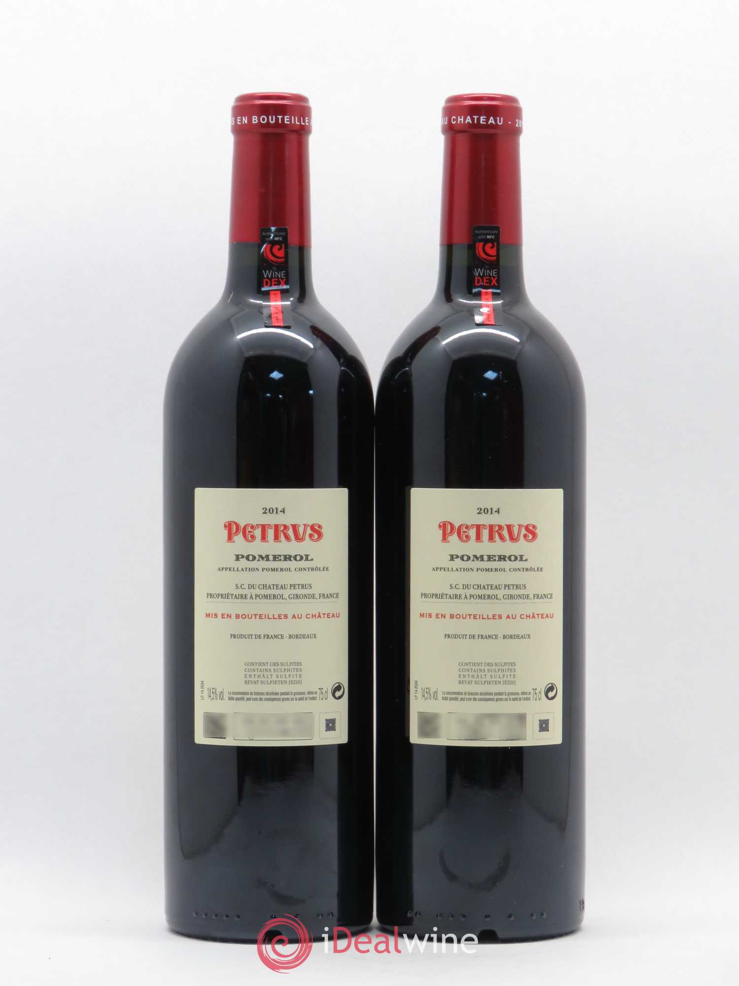 Petrus 2014 - Lot de 2 bouteilles - 1
