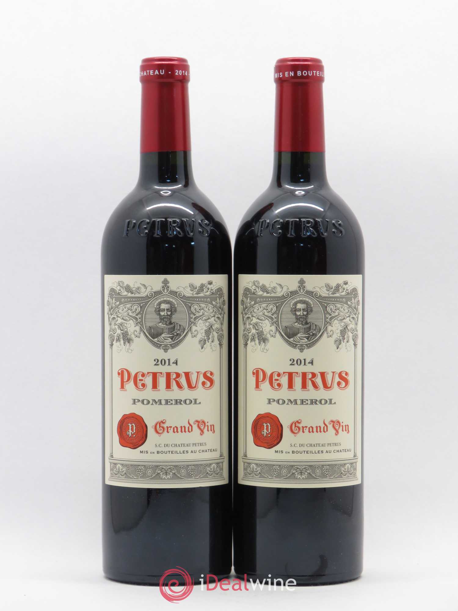 Petrus 2014 - Lot de 2 bouteilles - 0