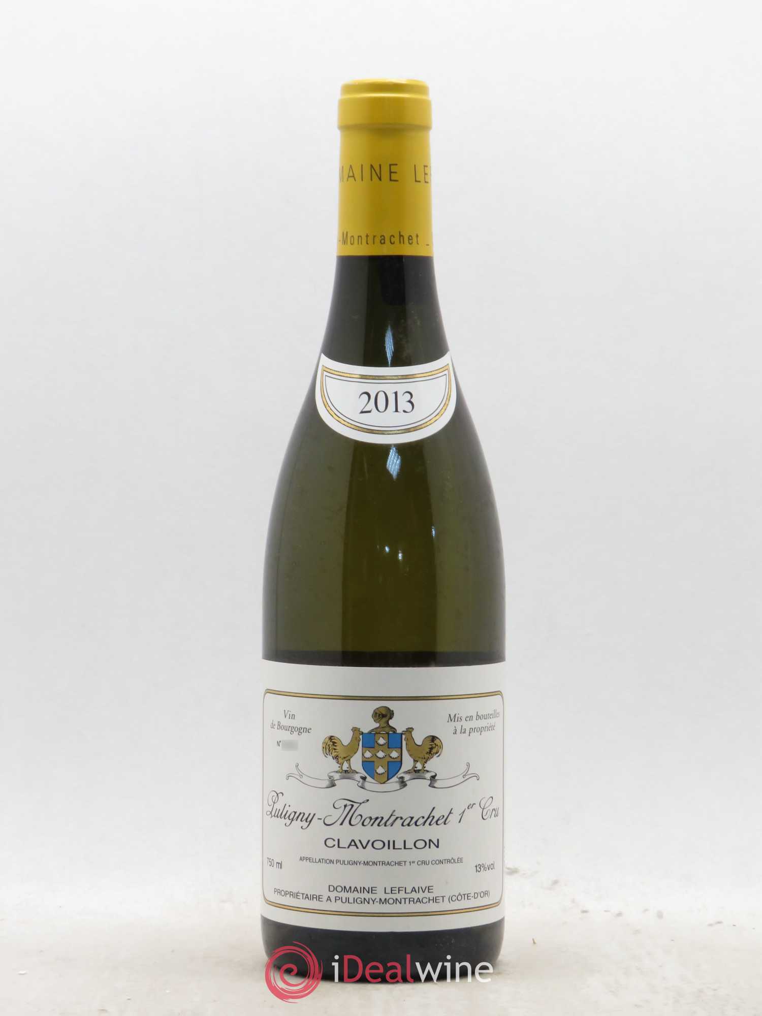 Puligny-Montrachet 1er Cru Clavoillon Leflaive (Domaine) 2013 - Lot de 1 bouteille - 0