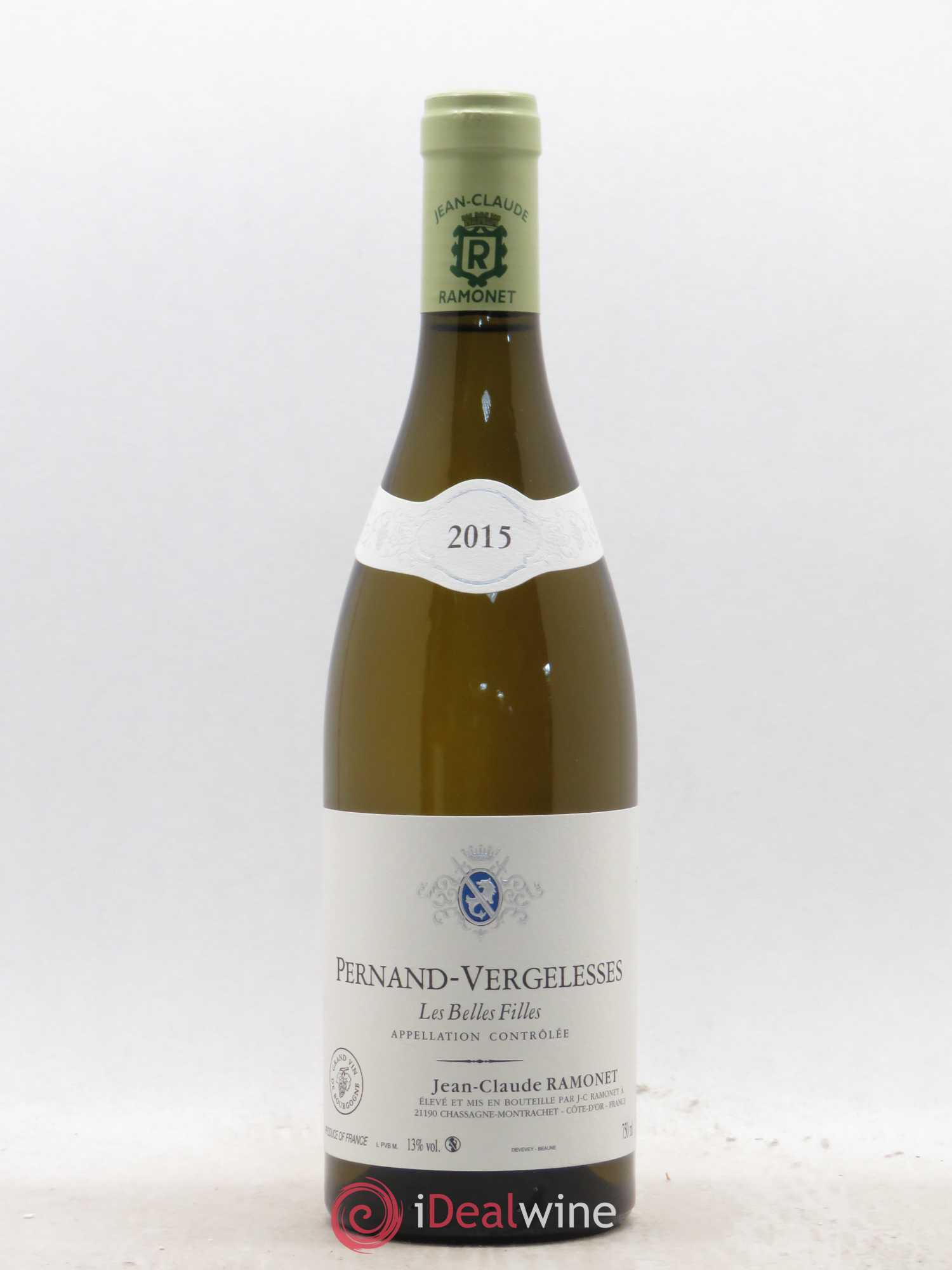 Pernand-Vergelesses Les Belles Filles Domaine Ramonet 2015 - Posten von 1 Flasche - 0