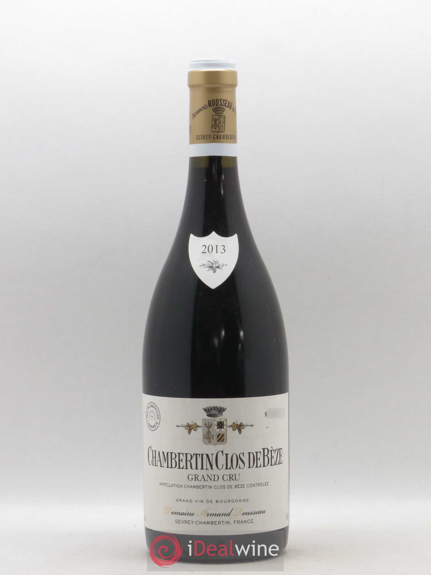 Chambertin Clos de Bèze Grand Cru Armand Rousseau (Domaine) 2013 - Lot de 1 bouteille - 0