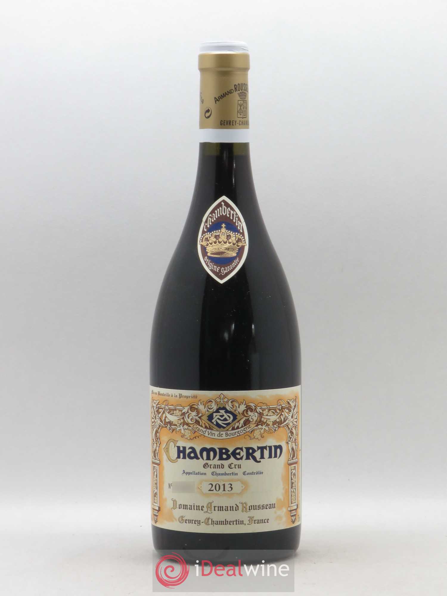 Chambertin Grand Cru Armand Rousseau (Domaine) 2013 - Lot de 1 bouteille - 0