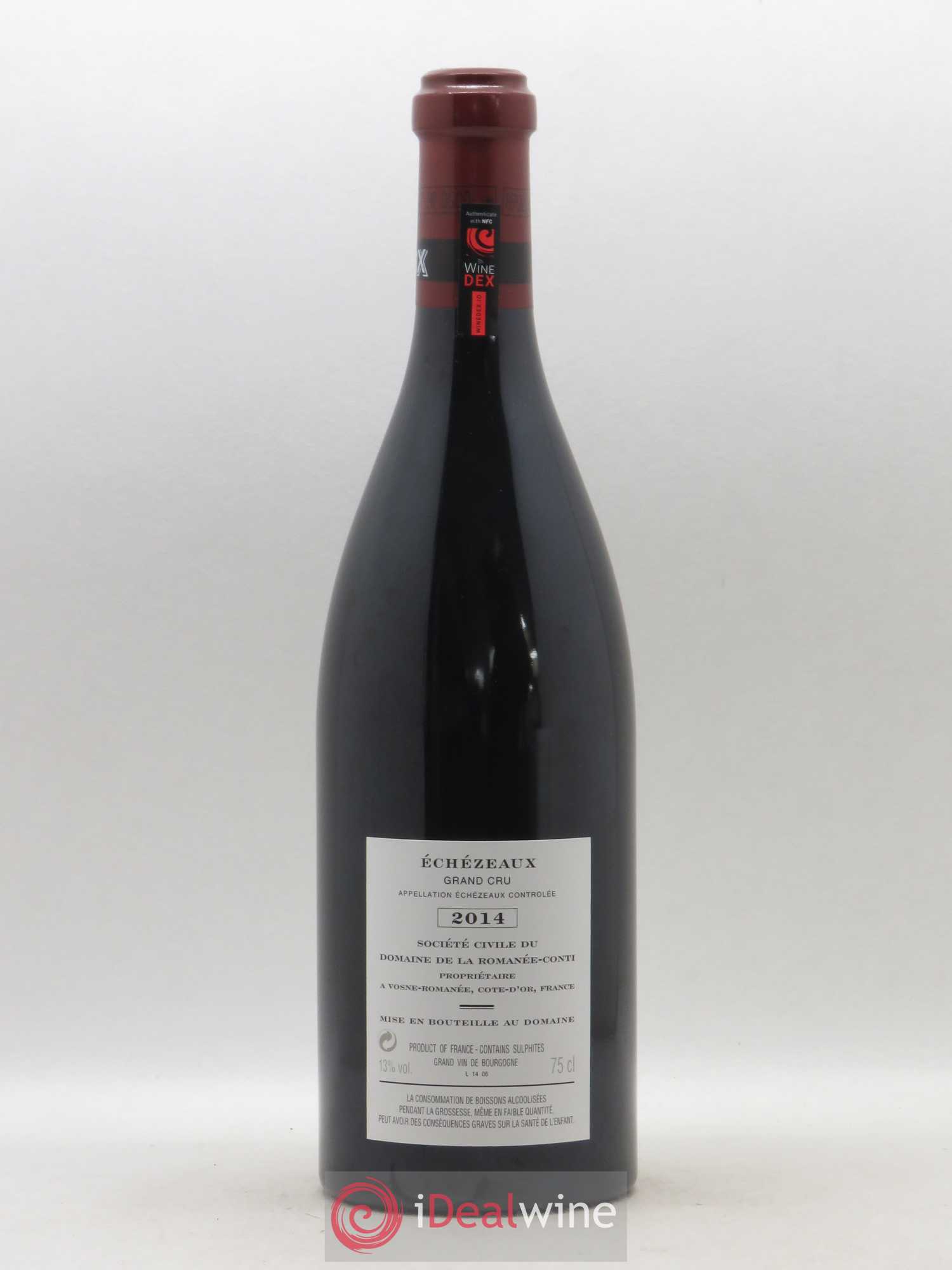 Echezeaux Grand Cru Domaine de la Romanée-Conti 2014 - Lot de 1 bouteille - 1