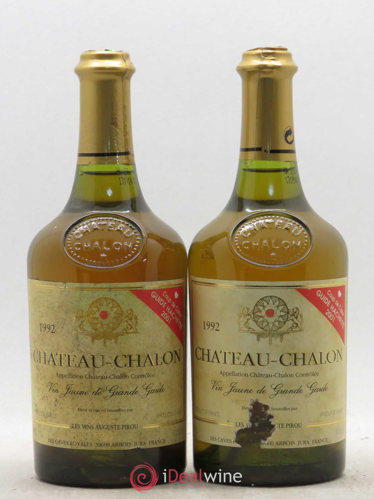 Château-Chalon Auguste Pirou 1992 - Lot de 2 bouteilles - 0