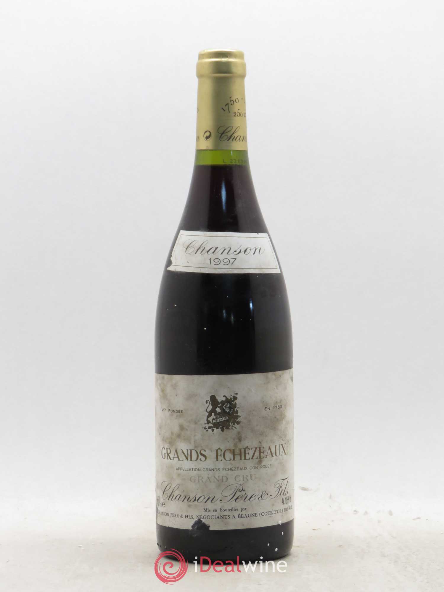 Grands-Echezeaux Grand Cru Chanson 1997 - Lot de 1 bouteille - 0
