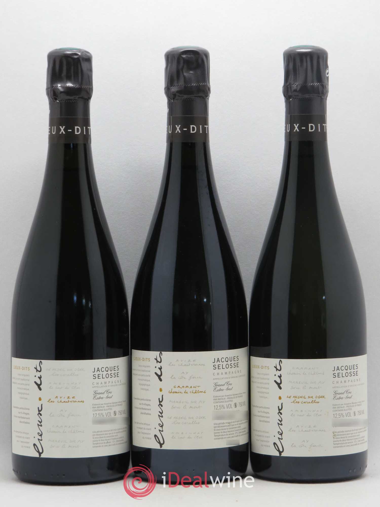 Caisse Collection Lieux-dits Jacques Selosse - Lot de 6 bouteilles - 2