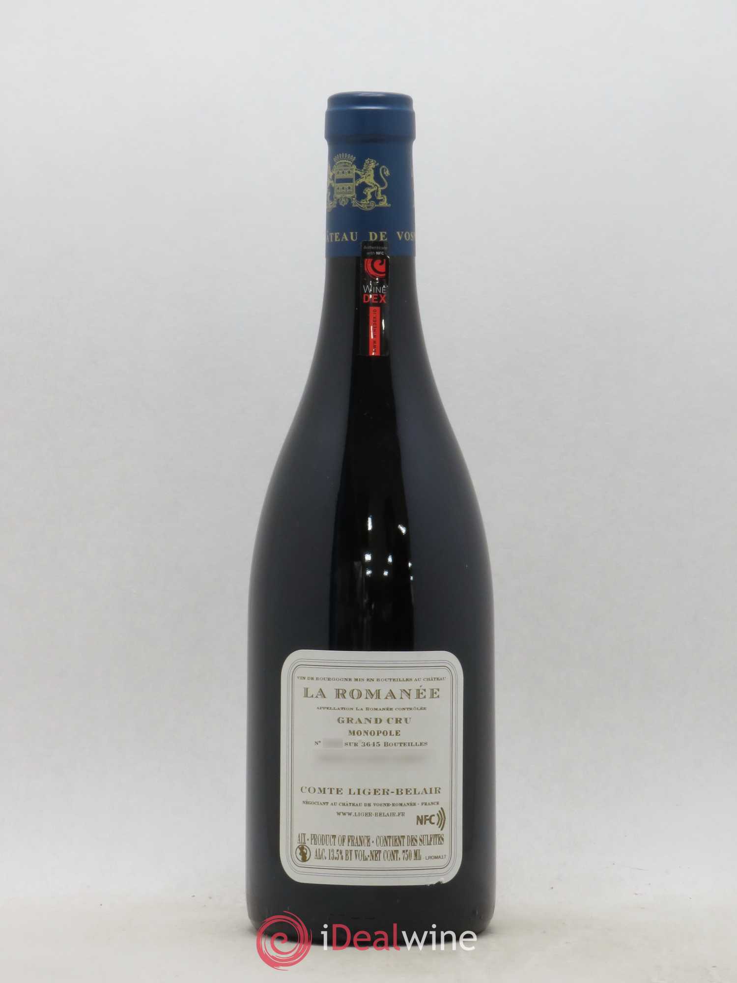 La Romanée Grand Cru Comte Liger-Belair (Domaine du) 2017 - Lot de 1 bouteille - 1