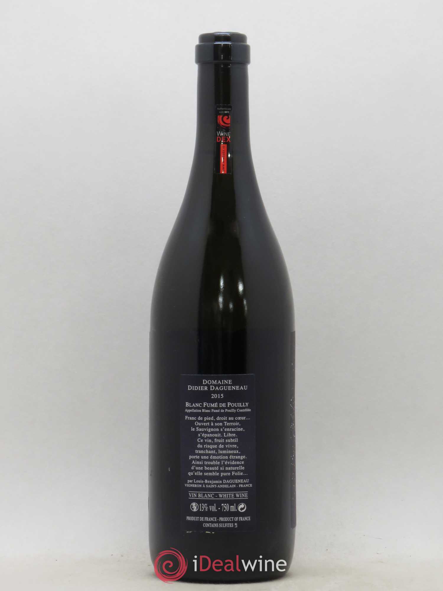 Pouilly-Fumé Astéroïde Dagueneau 2015 - Lot de 1 bouteille - 1