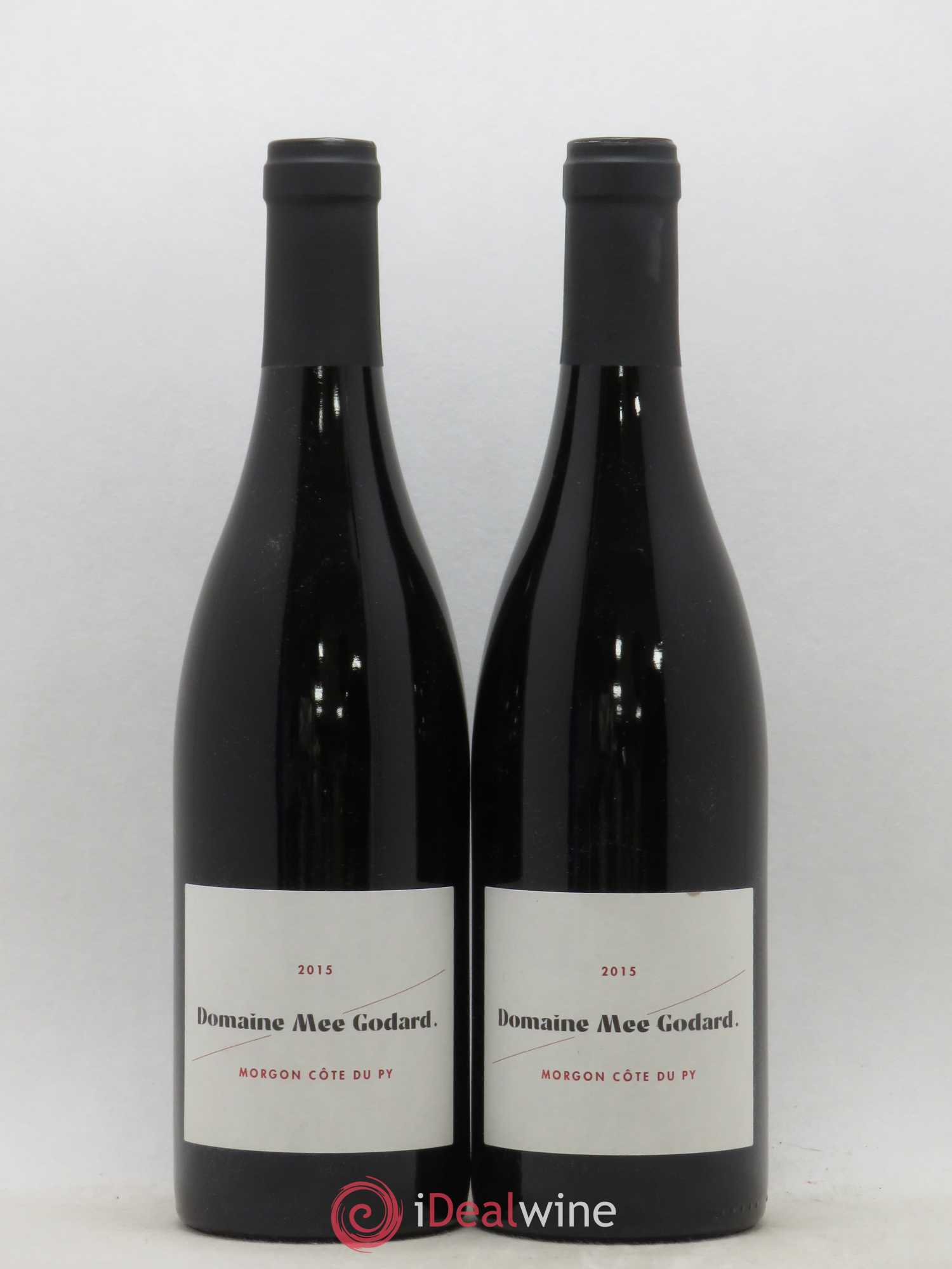 Morgon Côte du Py Mee Godard (sans prix de réserve) 2015 - Lot de 2 bouteilles - 0