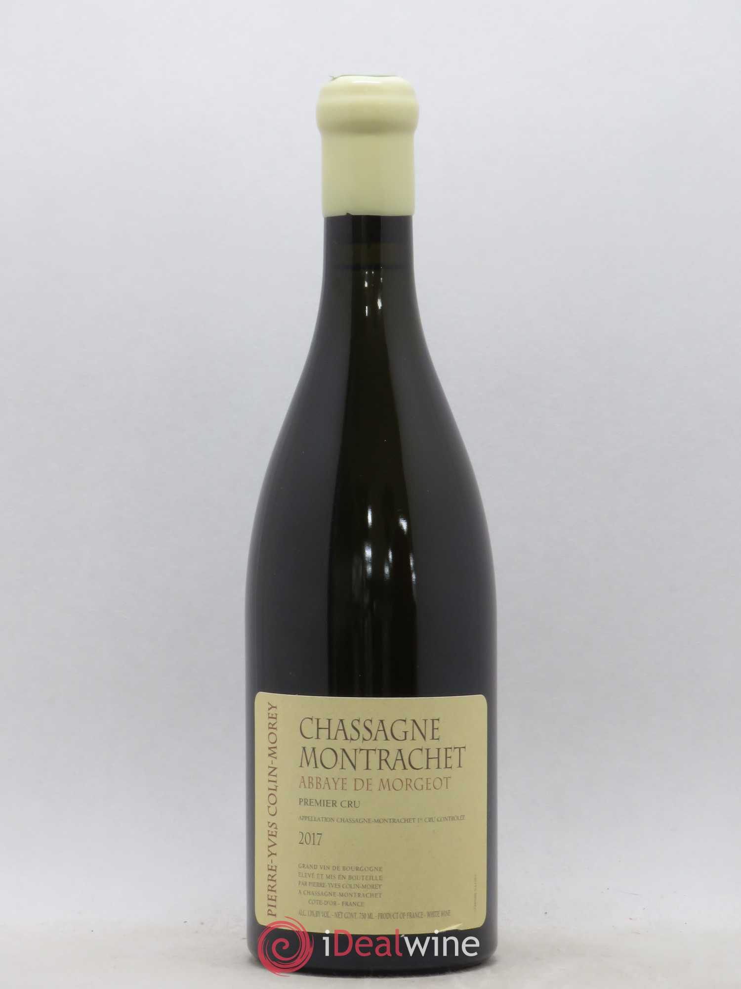 Chassagne-Montrachet 1er Cru Abbaye de Morgeot Pierre-Yves Colin Morey 2017 - Lot de 1 bouteille - 0