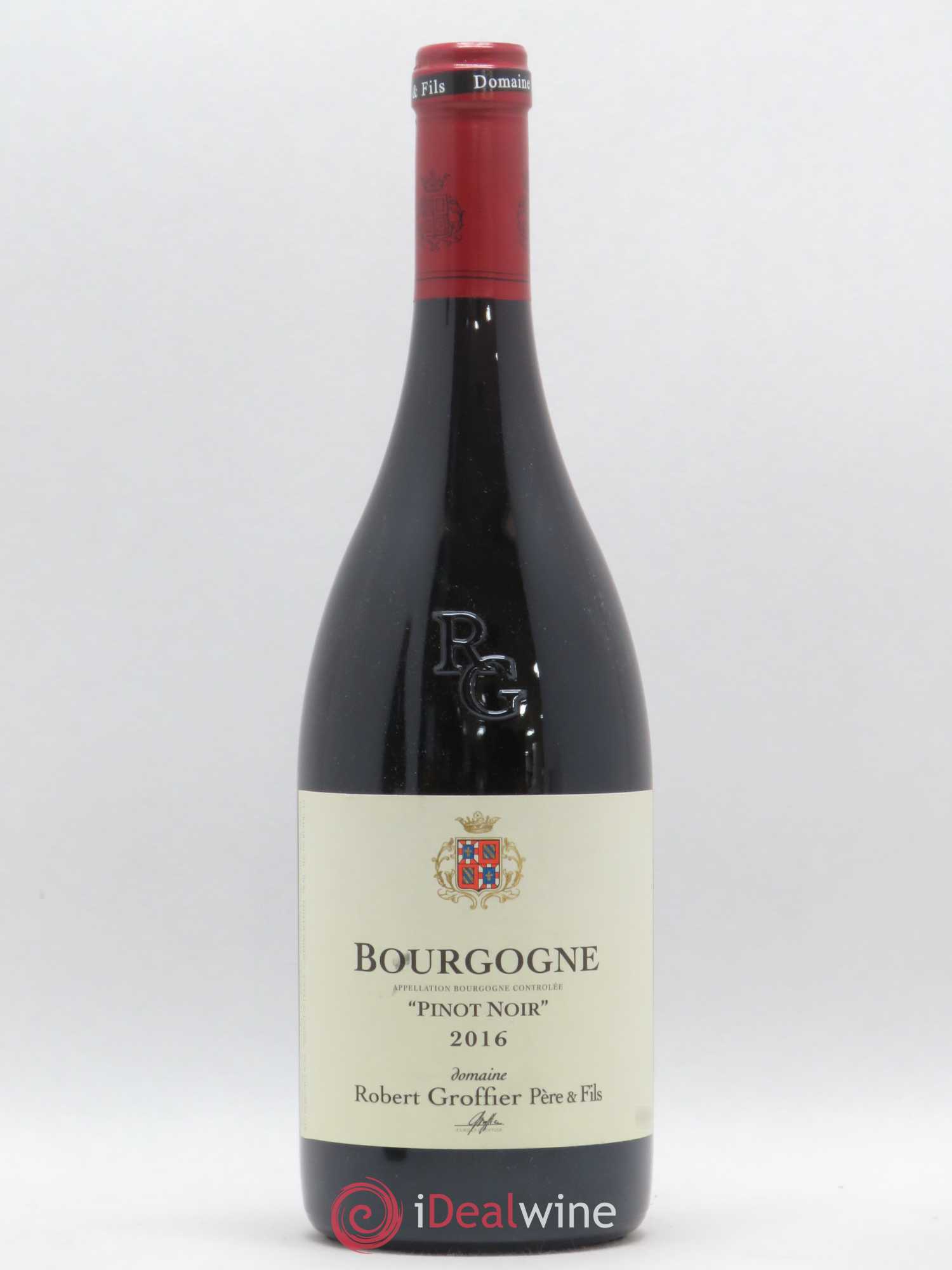 Bourgogne Robert Groffier Père & Fils (Domaine) Pinot Noir 2016 - Lot de 1 bouteille - 0