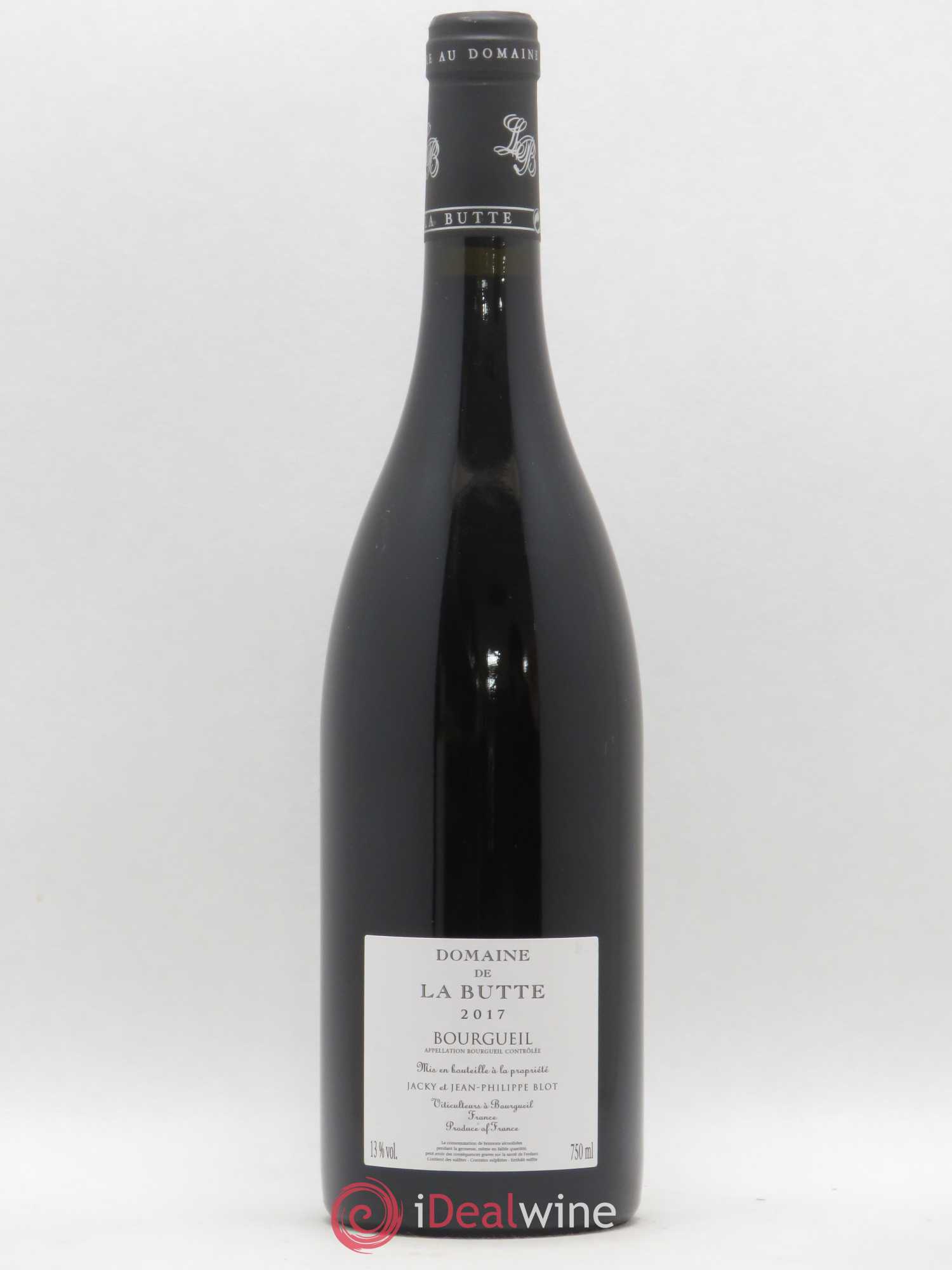 Bourgueil Mi-Pente Domaine de La Butte - Jacky Blot 2017 - Lot de 1 bouteille - 1