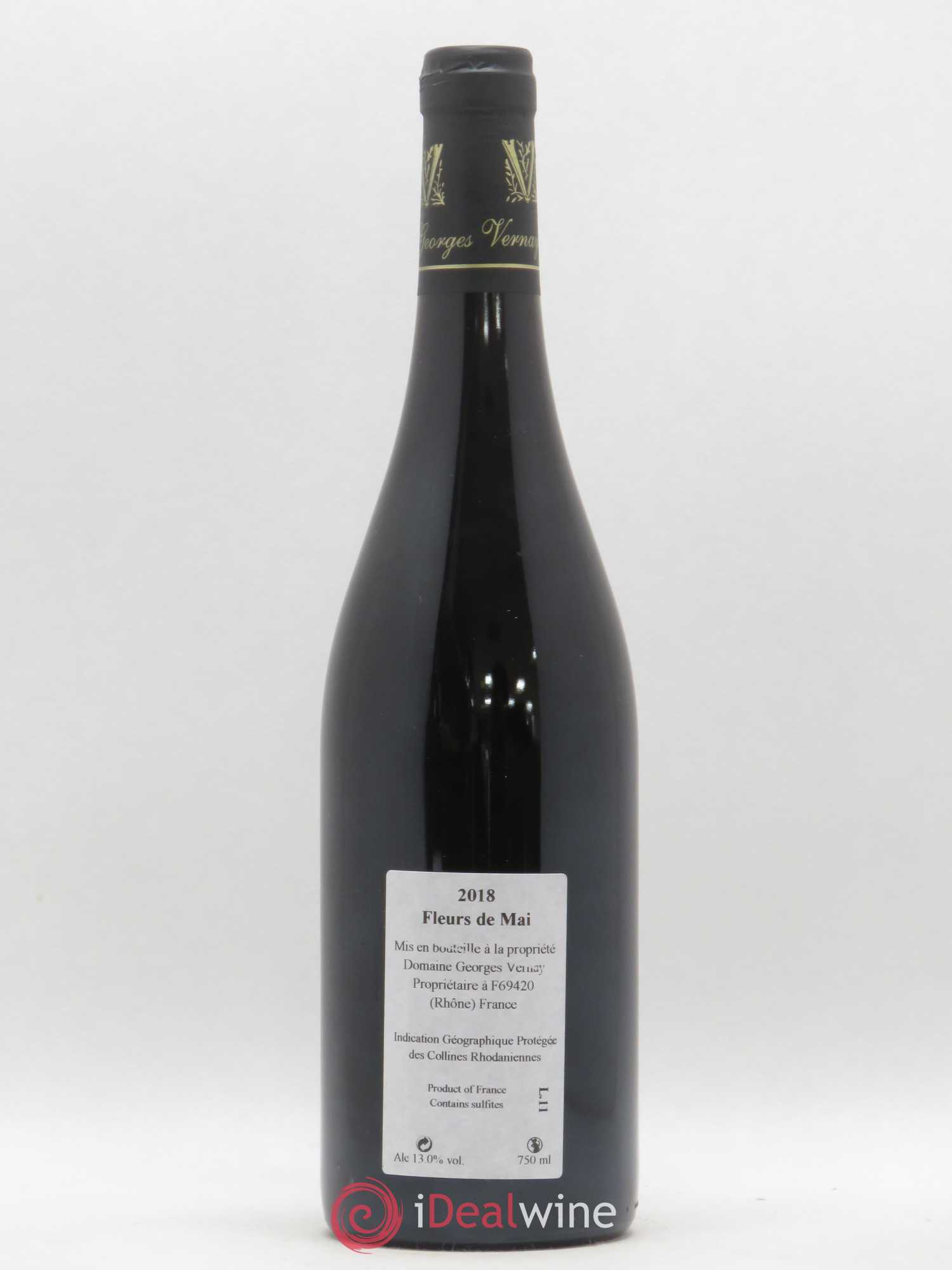 Collines Rhodaniennes Fleurs de Mai Georges Vernay (sans prix de réserve) 2018 - Lot de 1 bouteille - 1