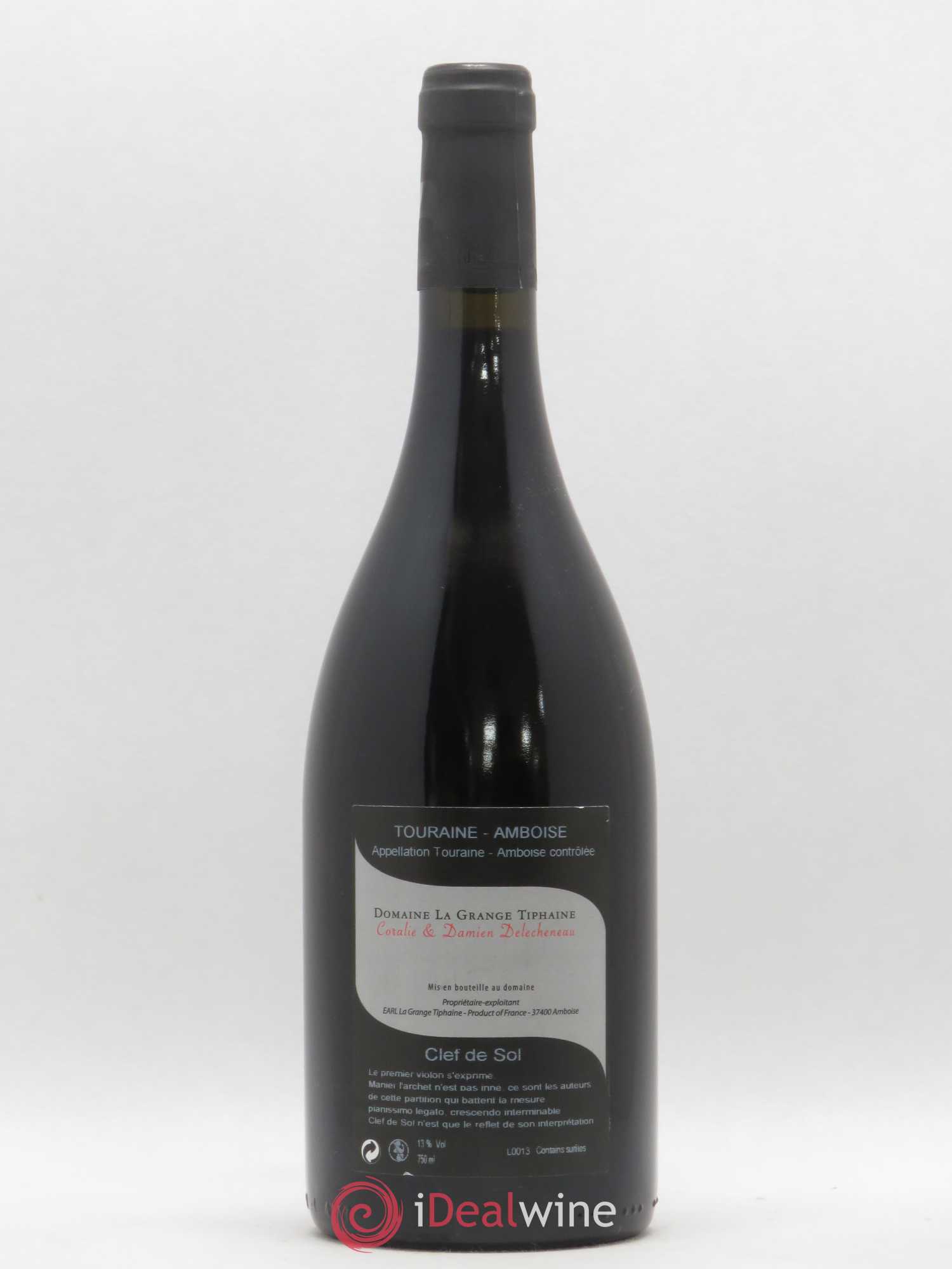 Touraine Amboise Clef de Sol La Grange Tiphaine 2015 - Posten von 1 Flasche - 1
