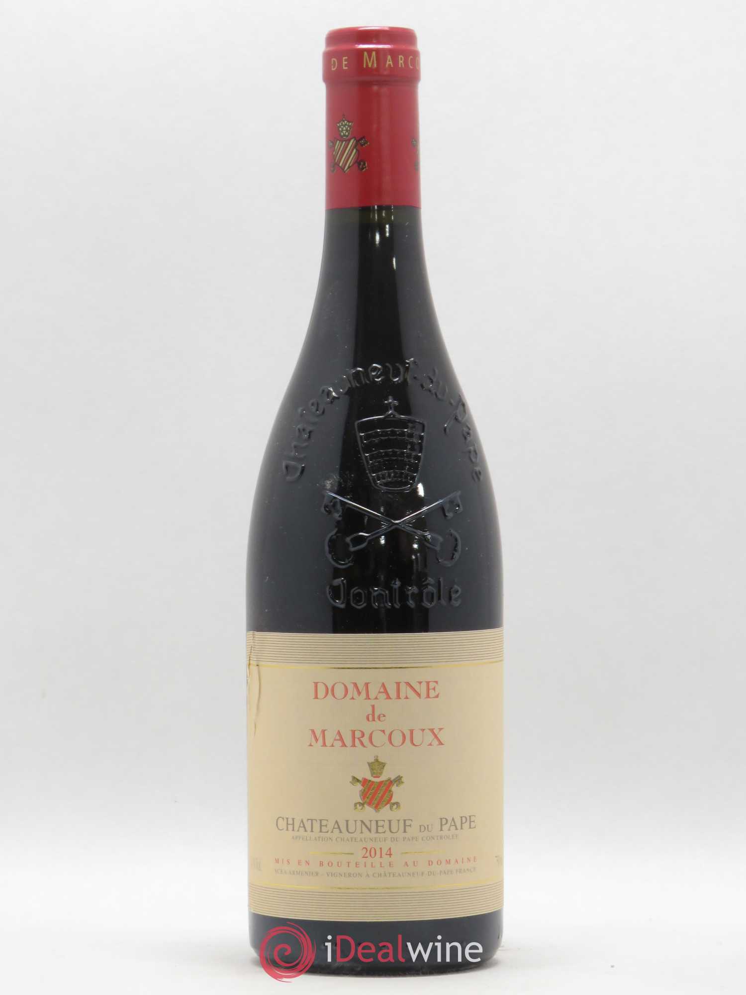 Châteauneuf-du-Pape Marcoux (Domaine de) 2014 - Lot de 1 bouteille - 0