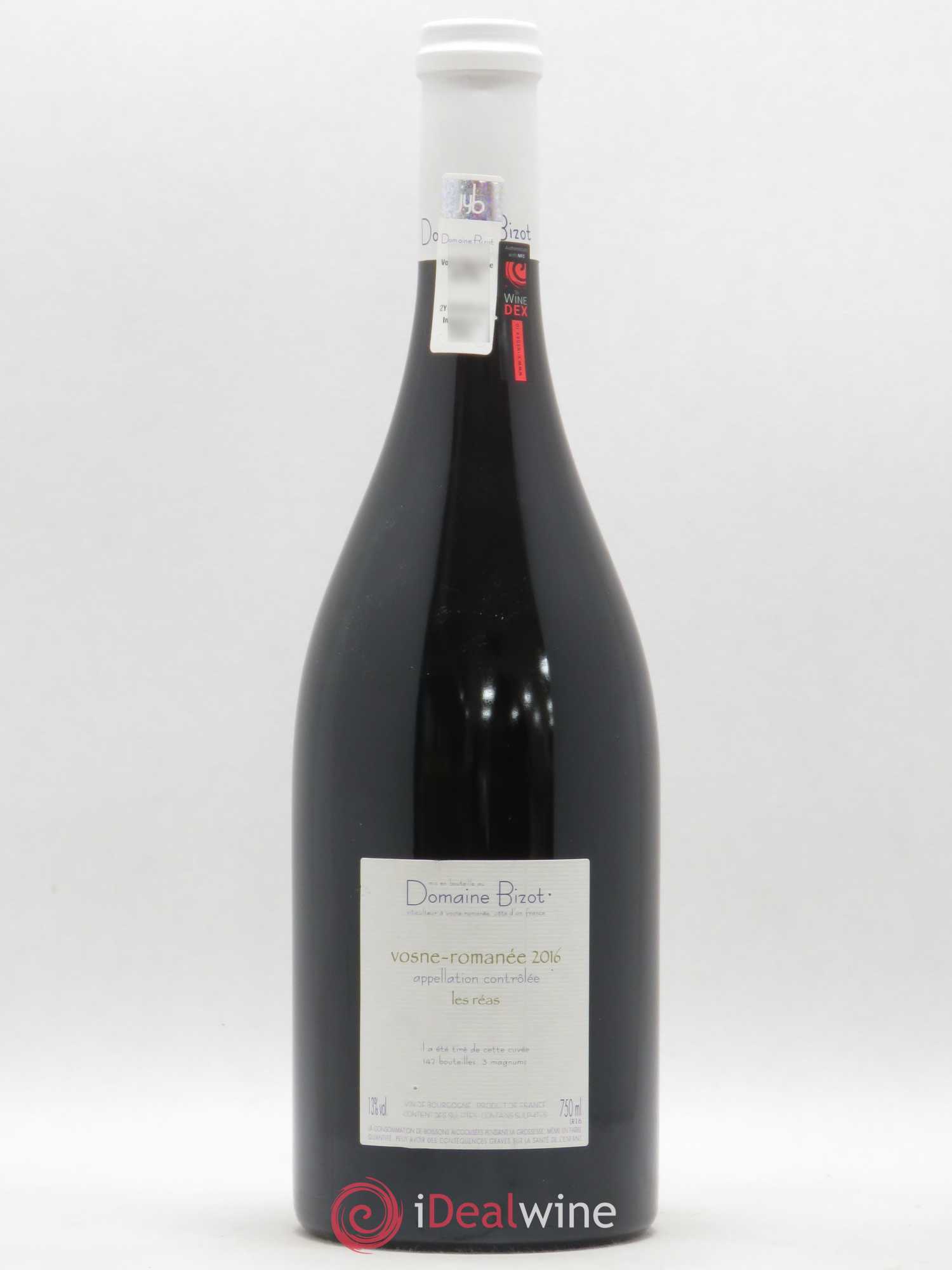 Vosne-Romanée Les Réas Bizot (Domaine)  (senza prezzo di riserva) 2016 - Lotto di 1 bottiglia - 1