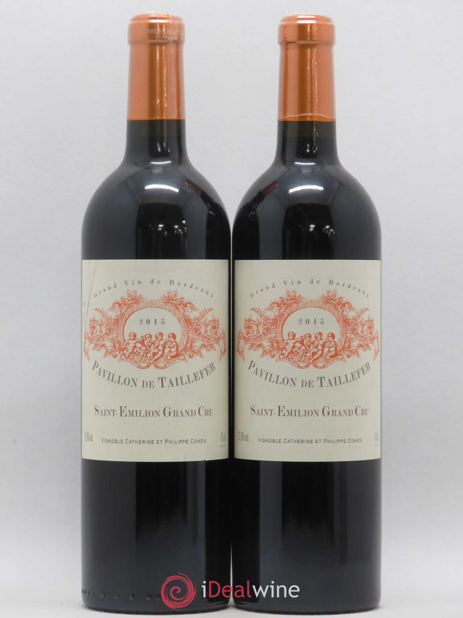 Saint-Émilion Pavillon de Taillefer (sans prix de réserve) 2015 - Posten von 2 Flaschen - 0