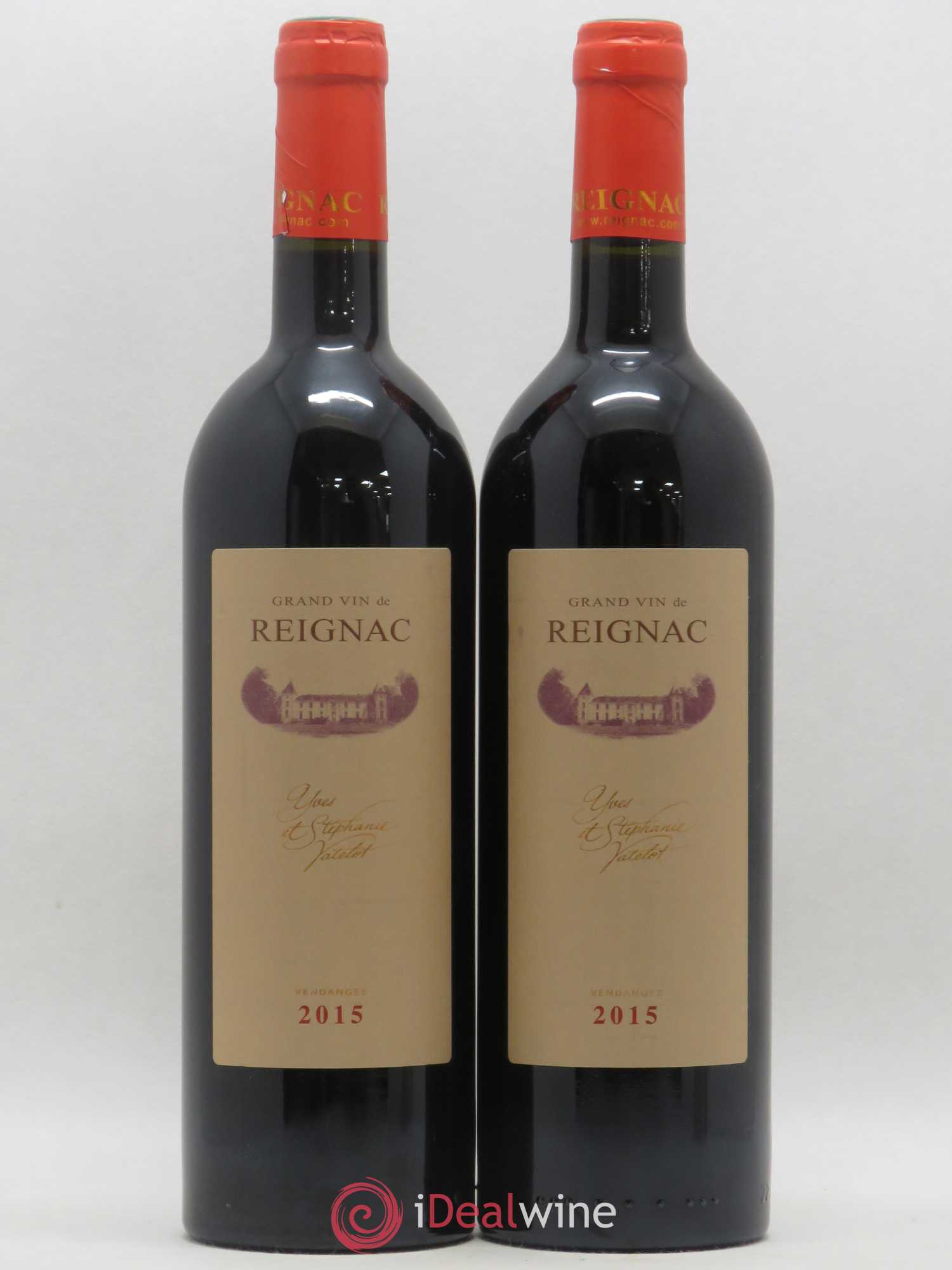Grand vin de Reignac 2015 - Lot de 2 bouteilles - 0