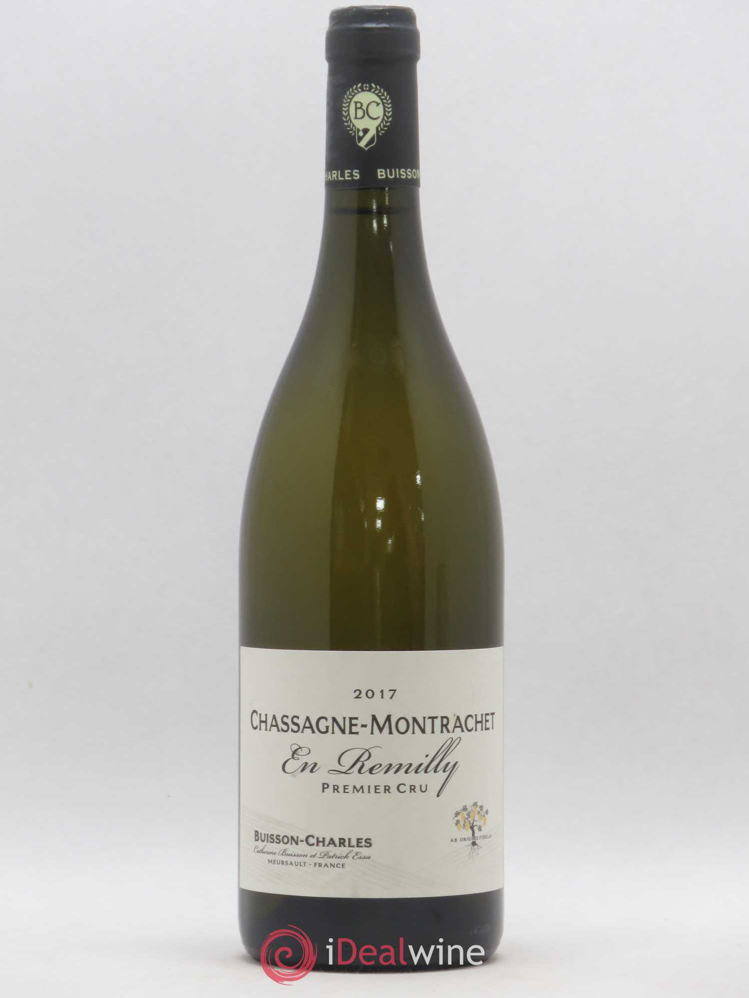 Chassagne-Montrachet 1er Cru En Remilly Buisson Charles 2017 - Posten von 1 Flasche - 0