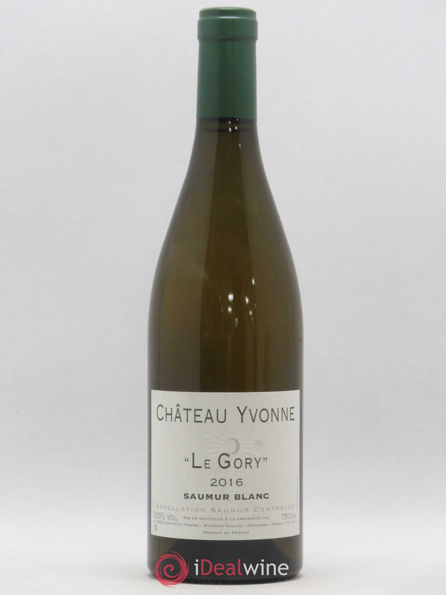 Saumur Château Yvonne Le Gory 2016 - Lot de 1 bouteille - 0